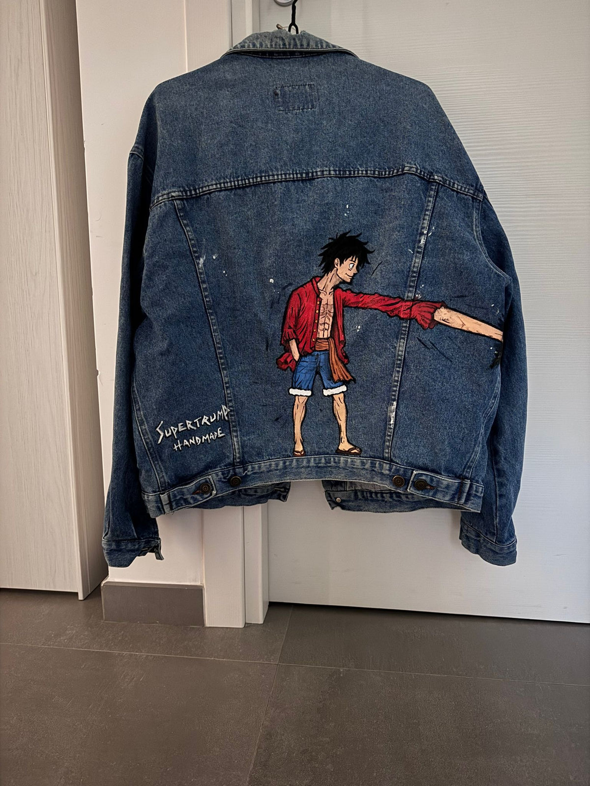 “ Padre & Figlia “ COMBO - Monkey D.Luffy Story’s Custom jacket