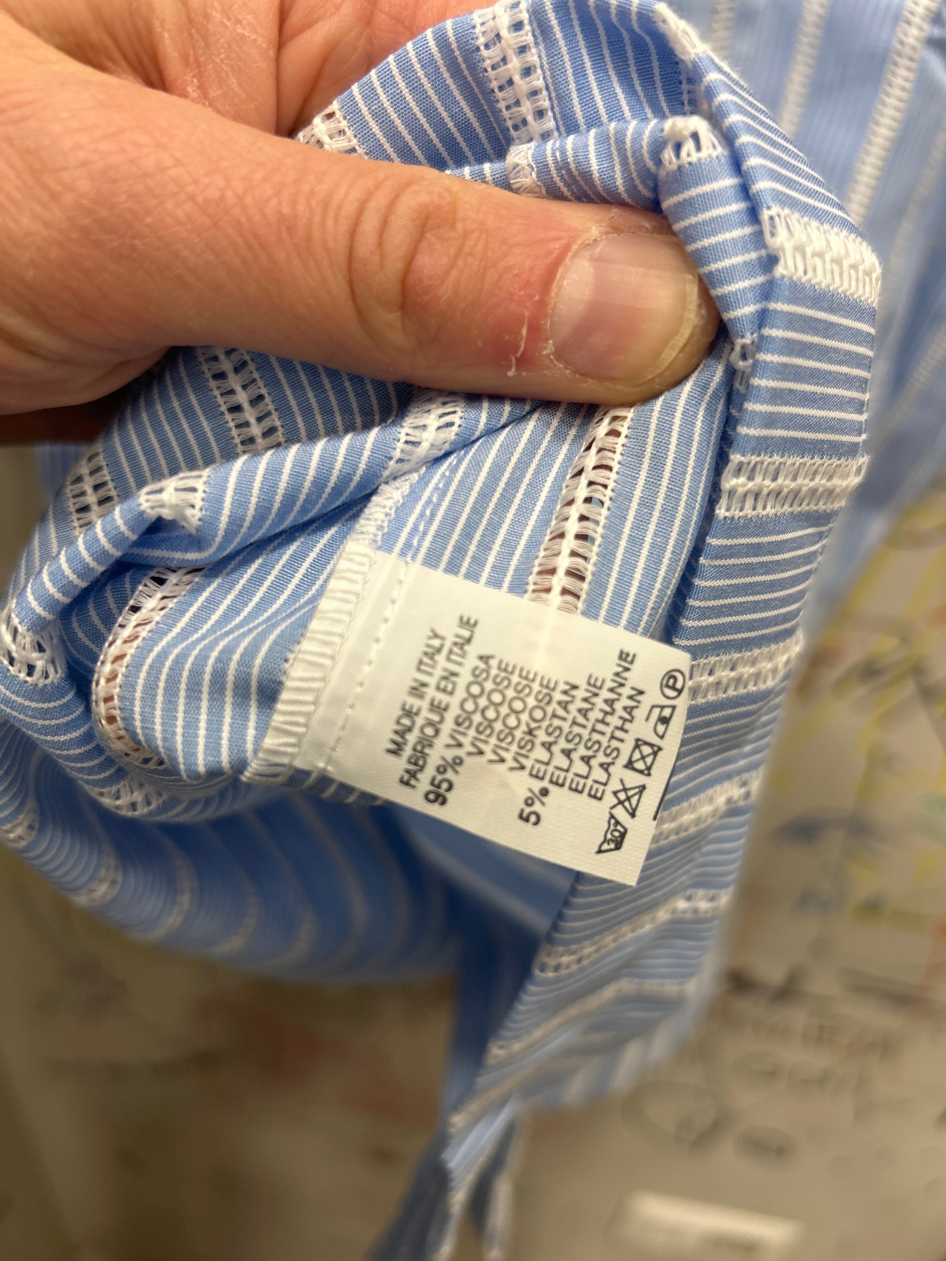 Camicia in Viscosa, collo Bowling