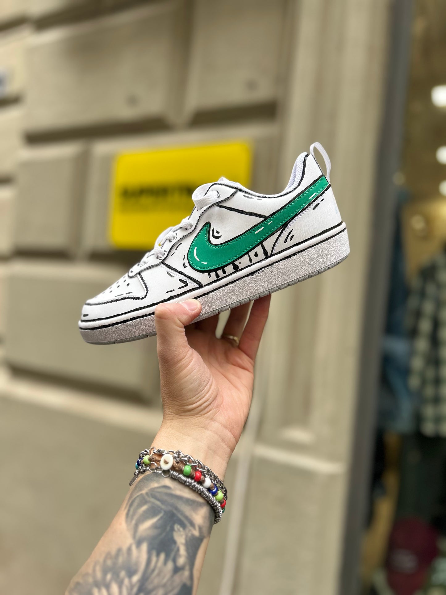 Nike Court Vision Low Cartoon