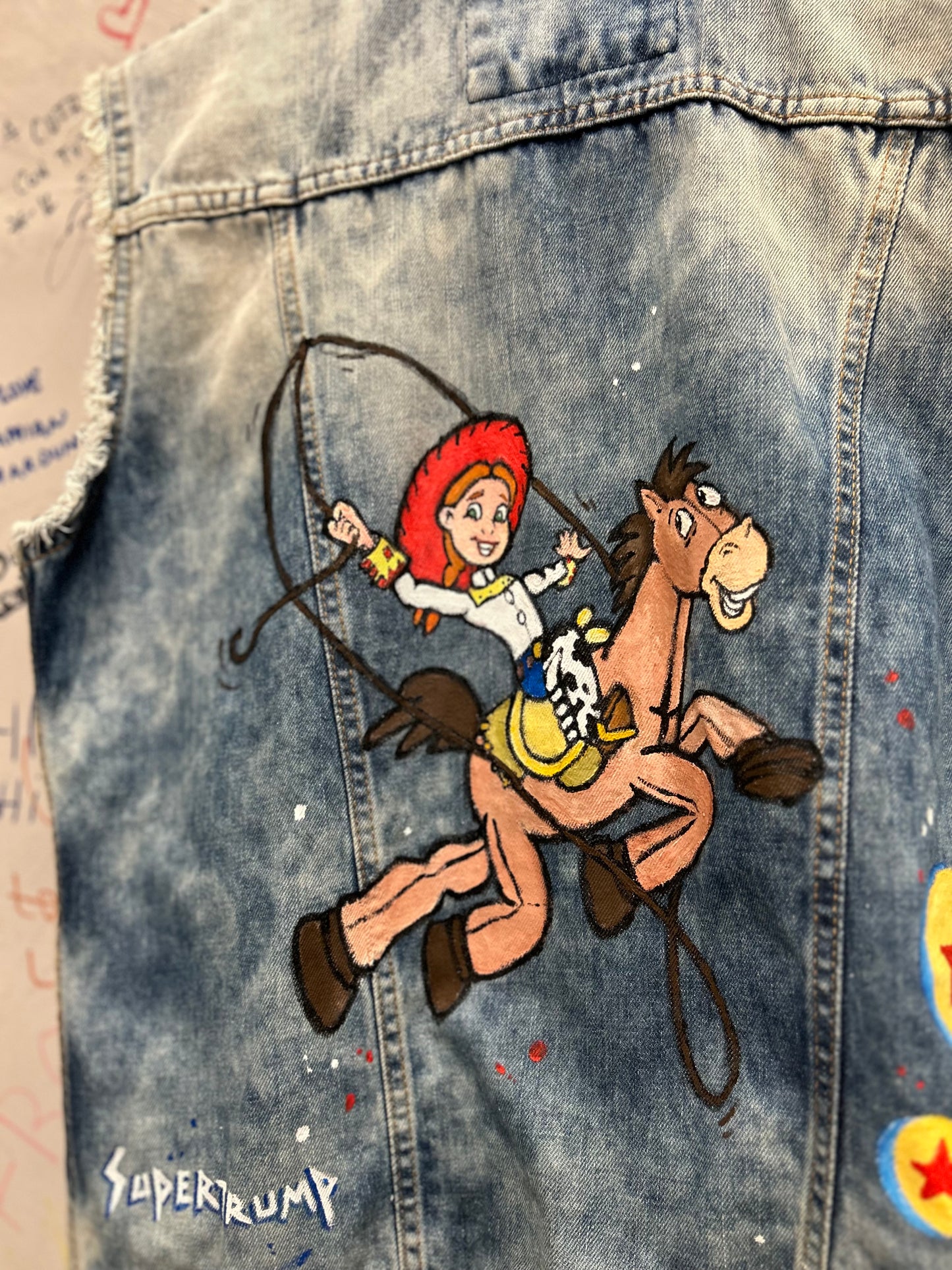 Jessie e Bullseye di Toy Story, jacket Handamade