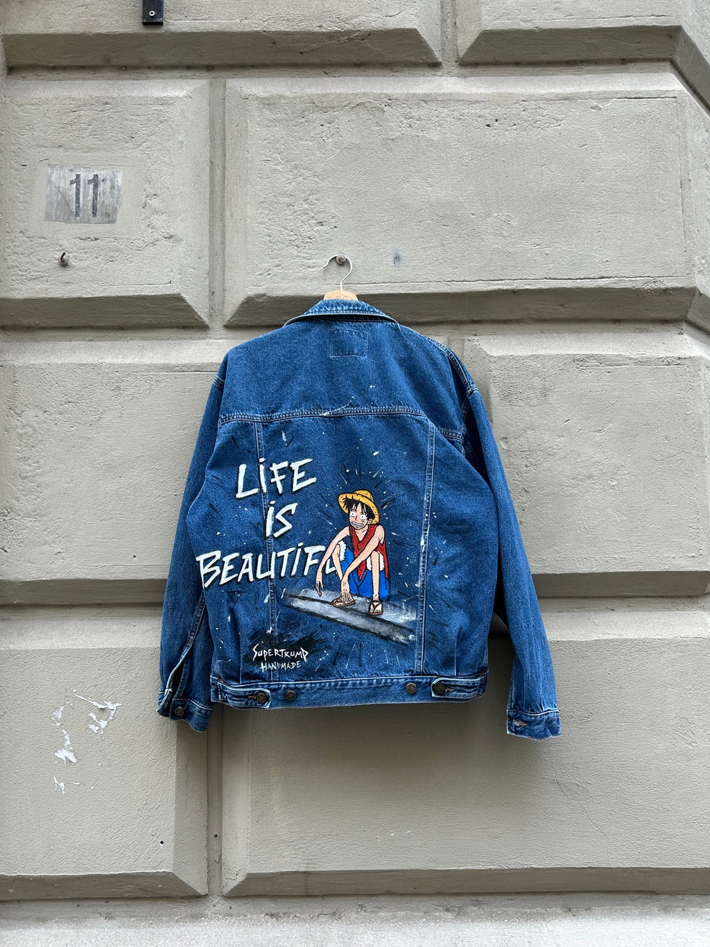 Monkey D.Luffy “ Life is Beautiful” HANDMADE