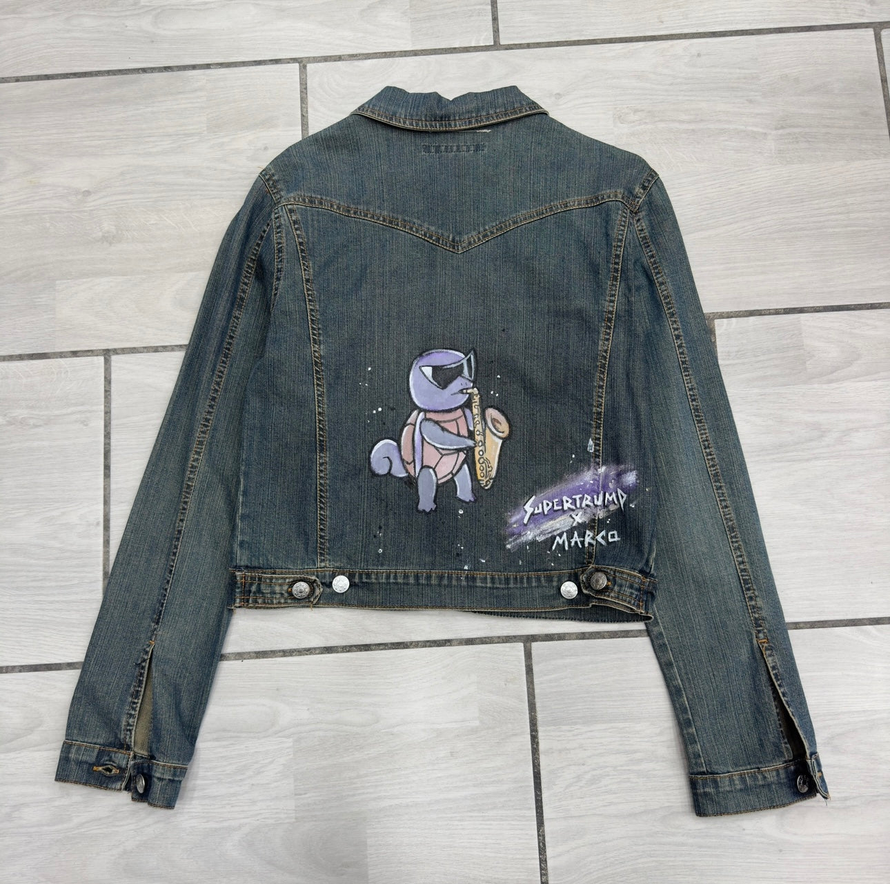 Custom Jacket Pokemon Squirtle Bambino