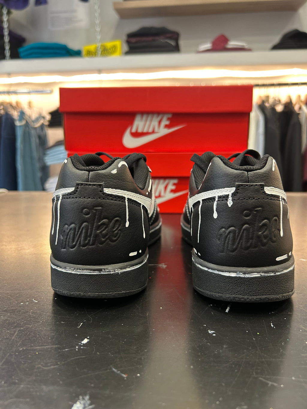 Custom Nike Blck Deep Night
