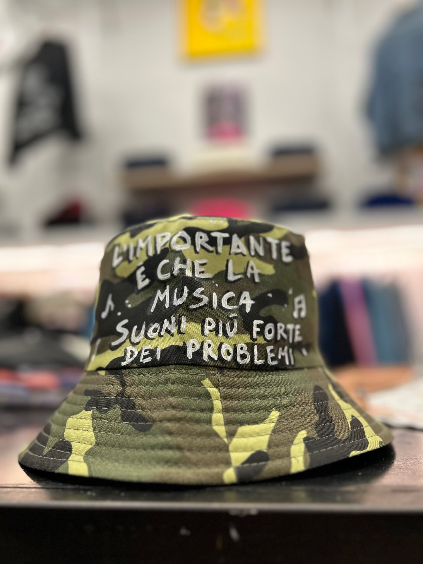 Cappello Pescatore “ Music “ Handmade