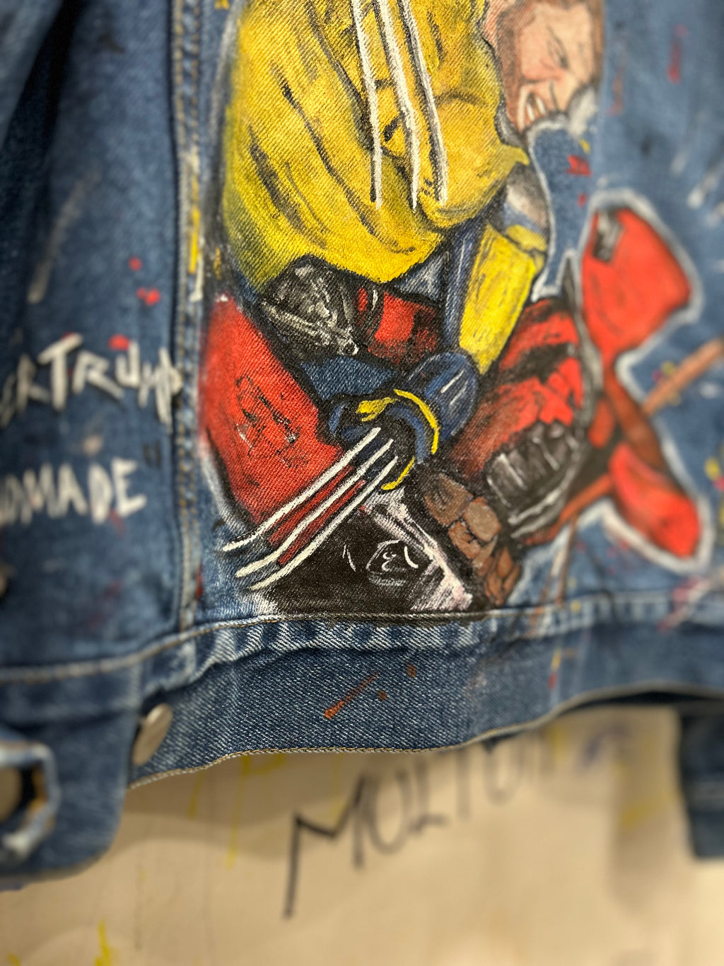 Custom Jacket Deadpool & Wolverine