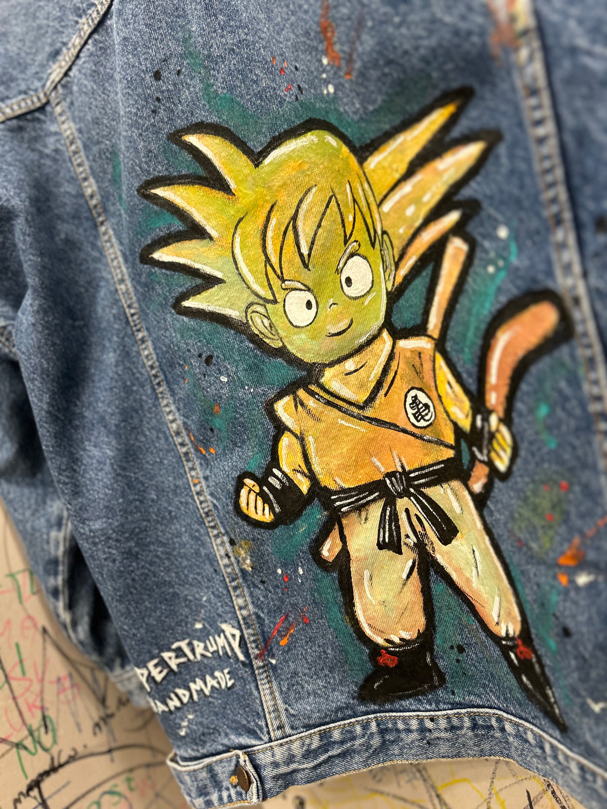 Goku Gold , Custom Jacket