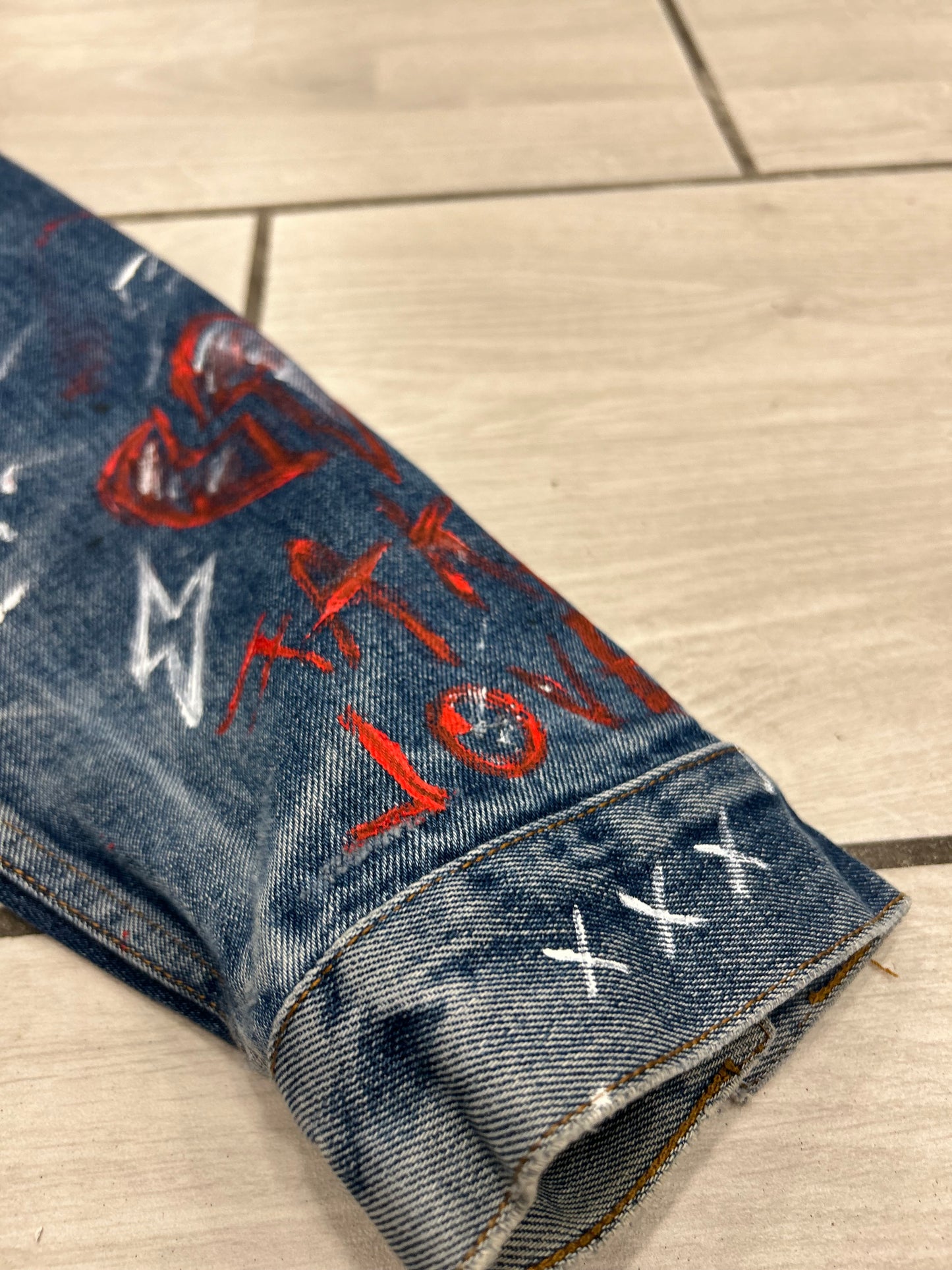 Graffiti Jacket Handmade