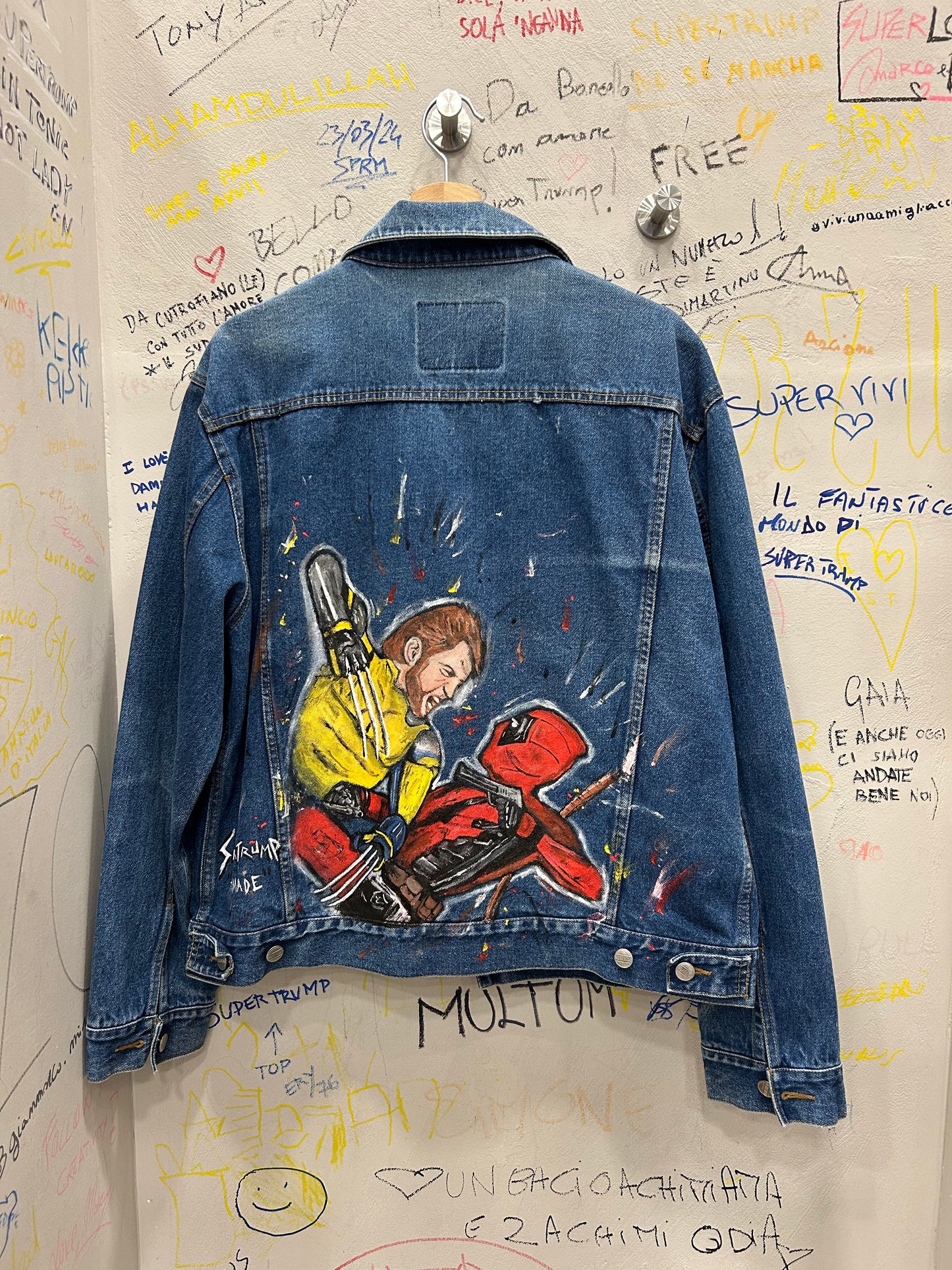 Custom Jacket Deadpool & Wolverine