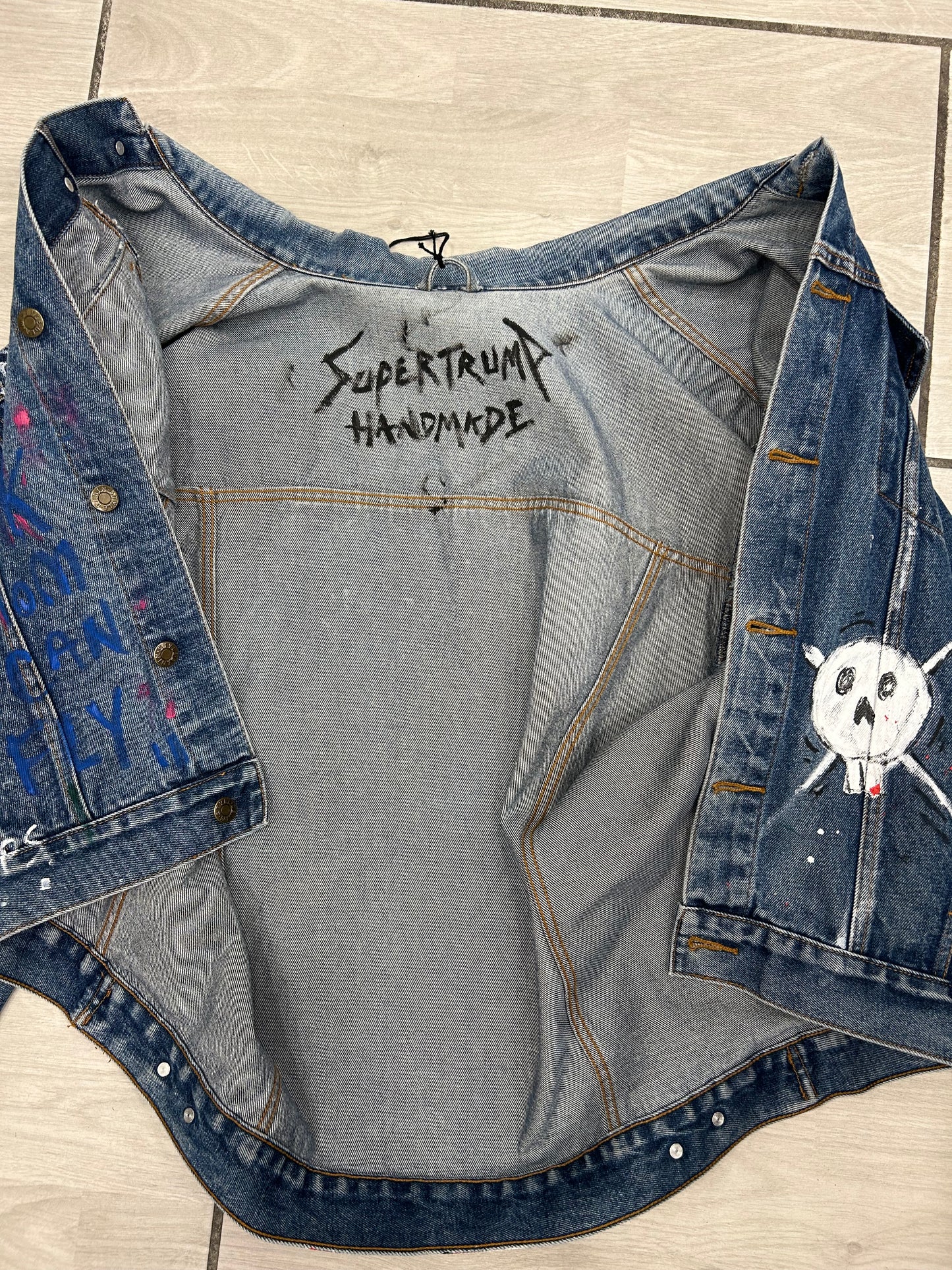 Graffiti Jacket Handmade