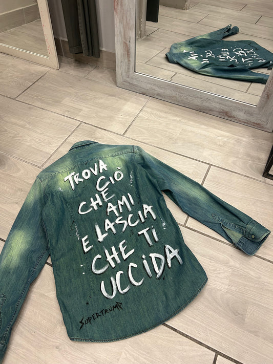“Trova cio’ che ami e lascia che ti uccida”