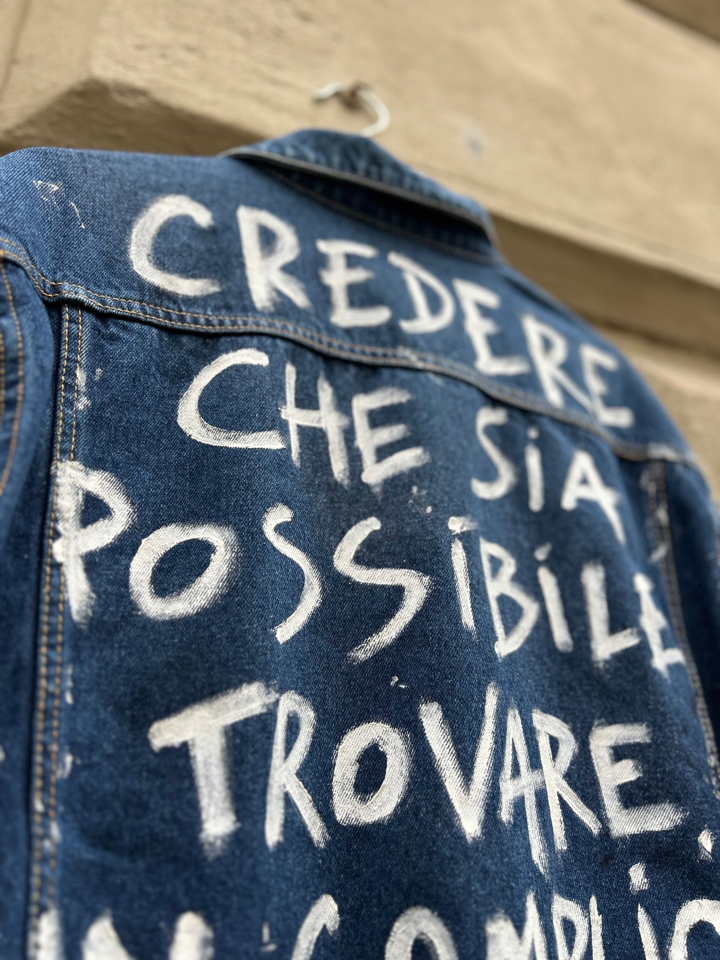Custom Phrases Jacket “ Cesare Cremonini “