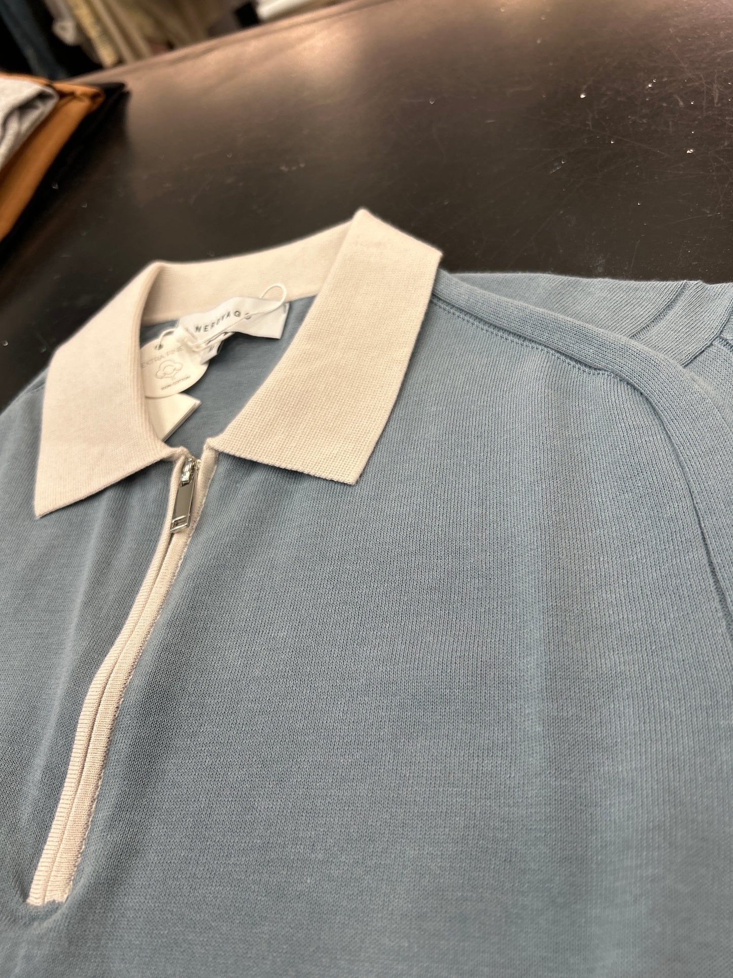 Polo in Filo con zip