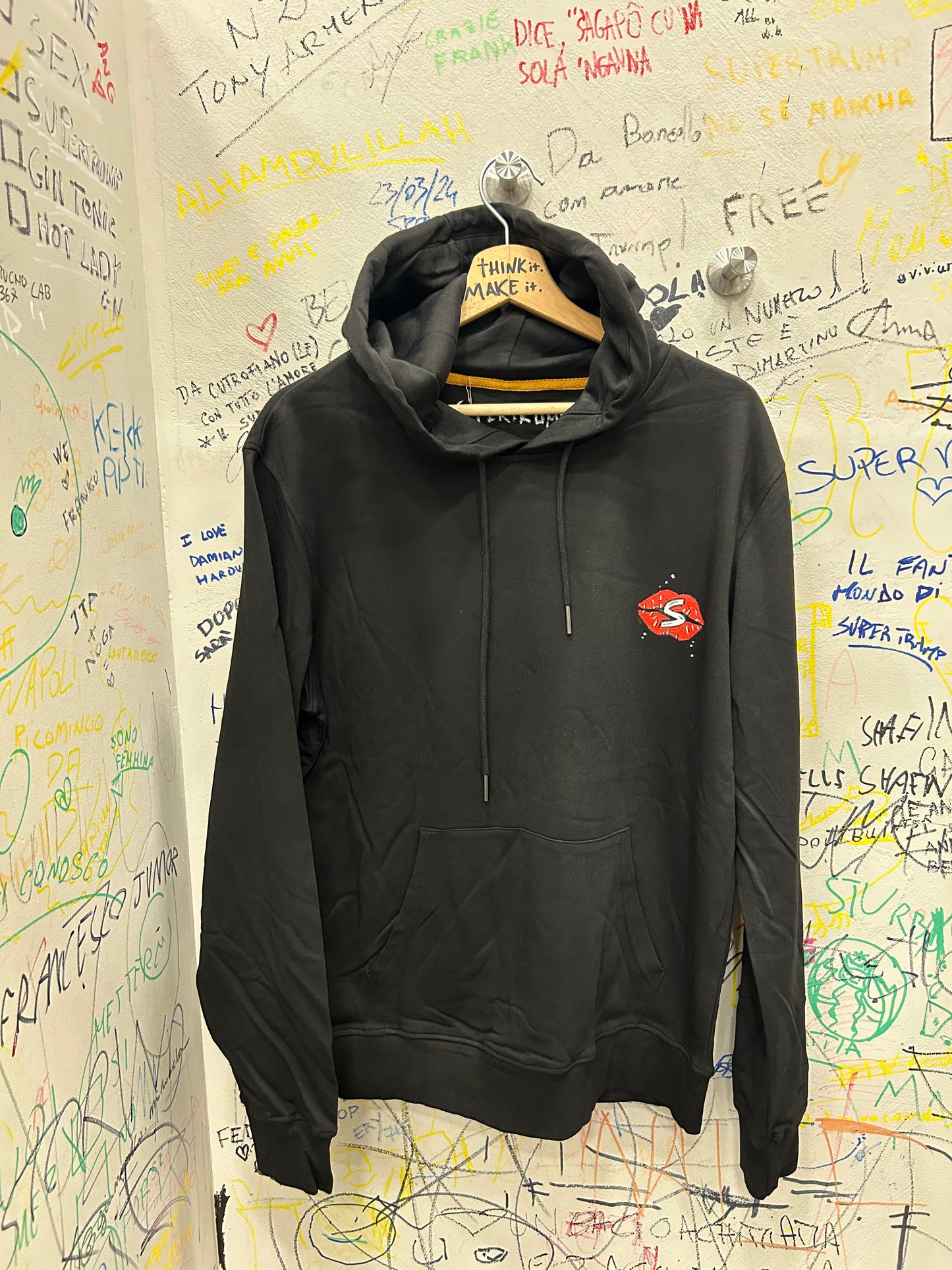 Hoodie Custom Kiss Handmade