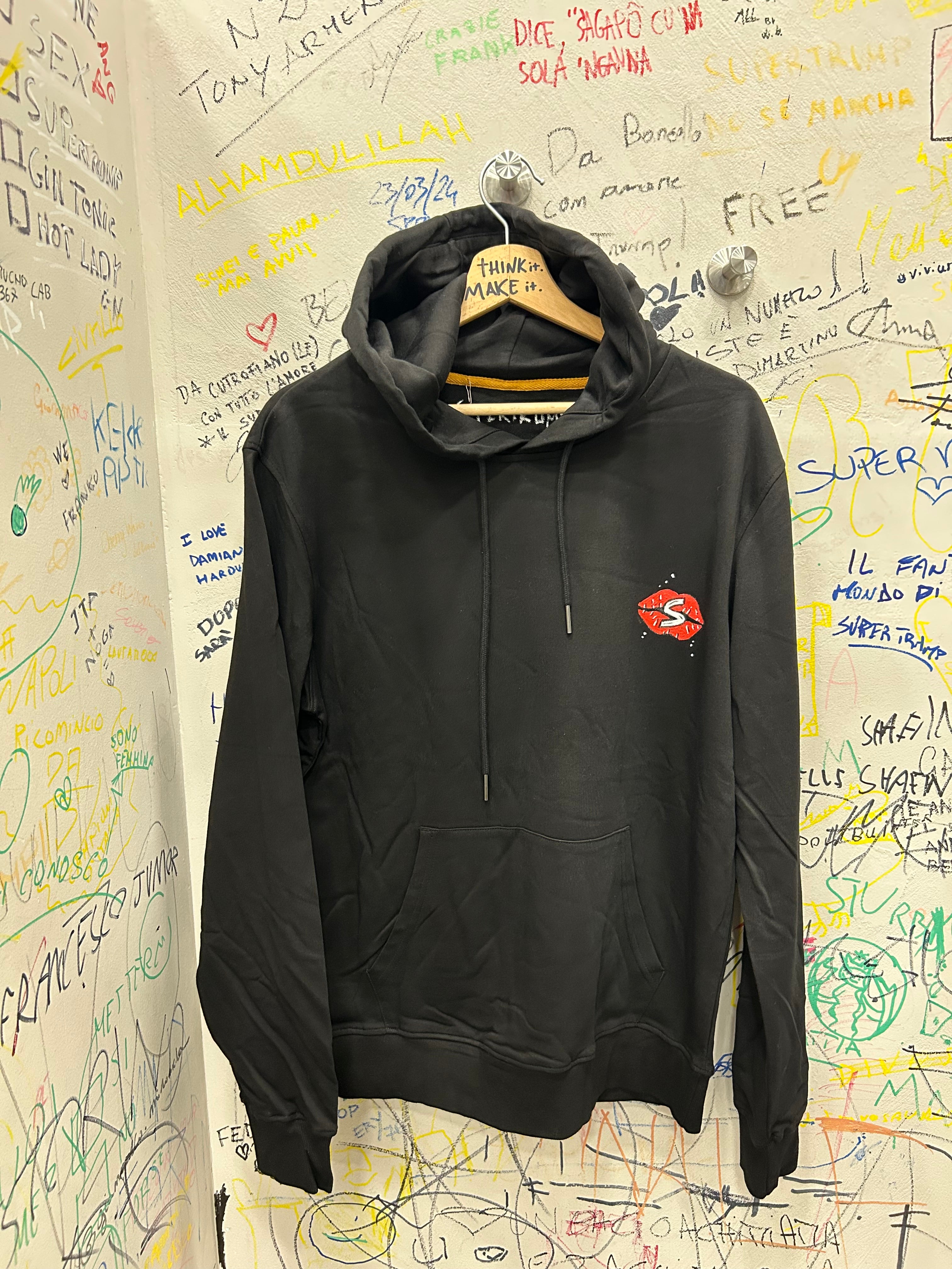 Hoodie Custom Kiss Handmade