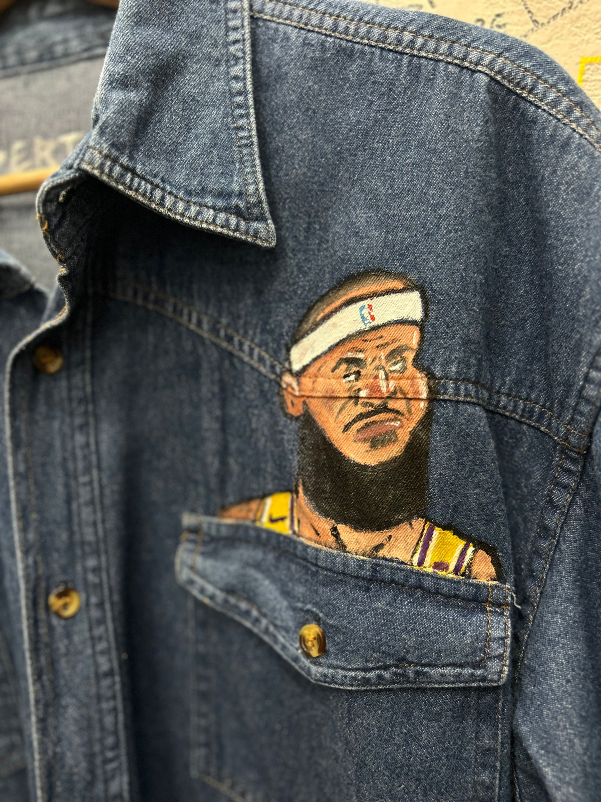 King James “ LeBron James HANDMADE Shirt