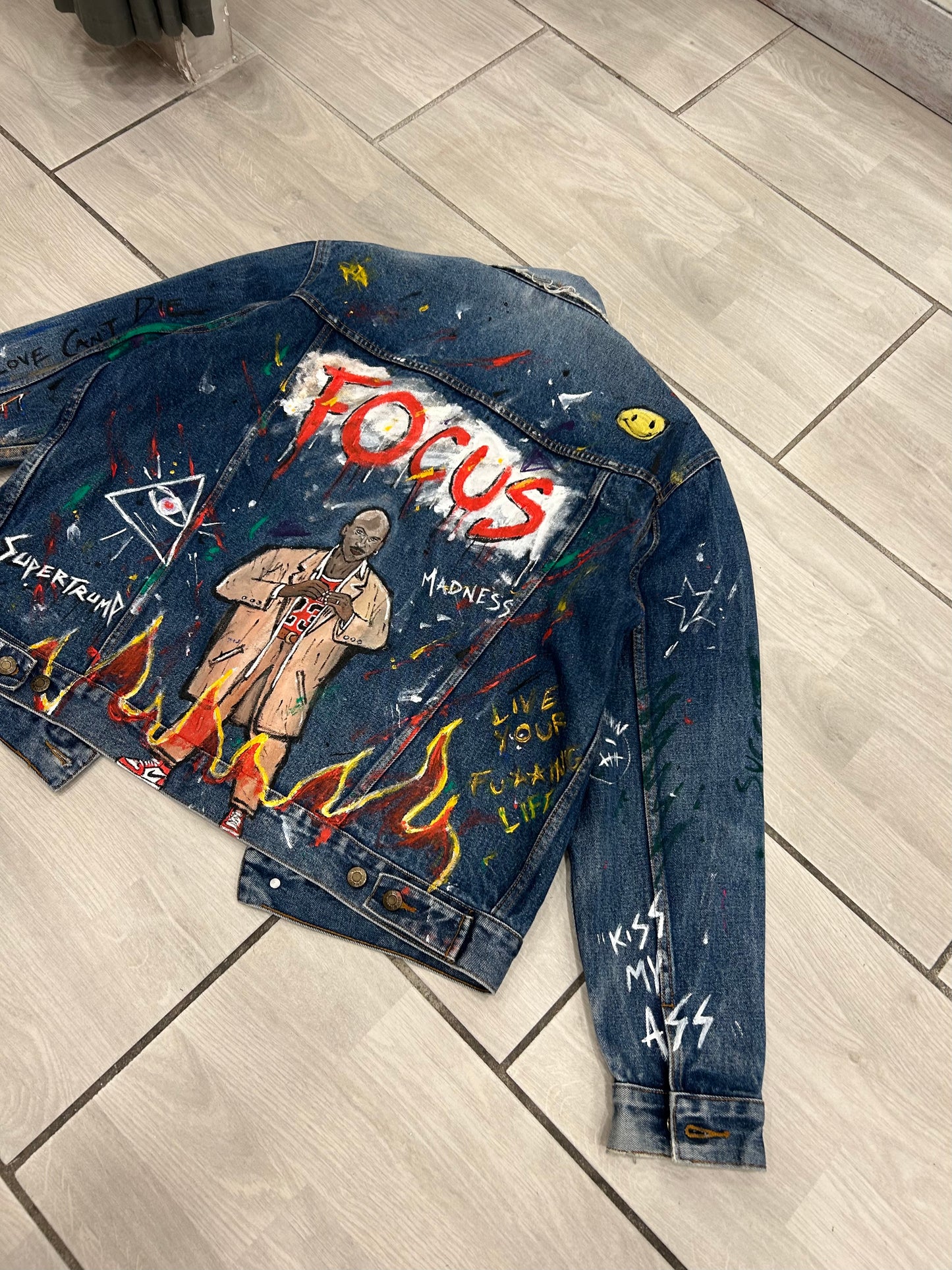 Graffiti Jacket Handmade