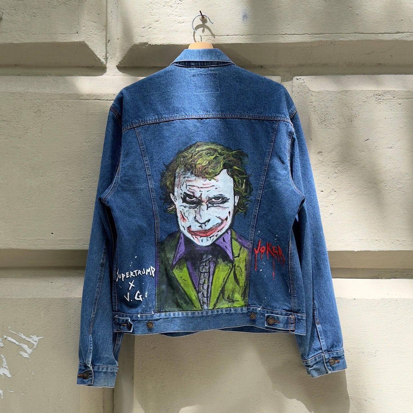 Joker Custom Jacket Handmade