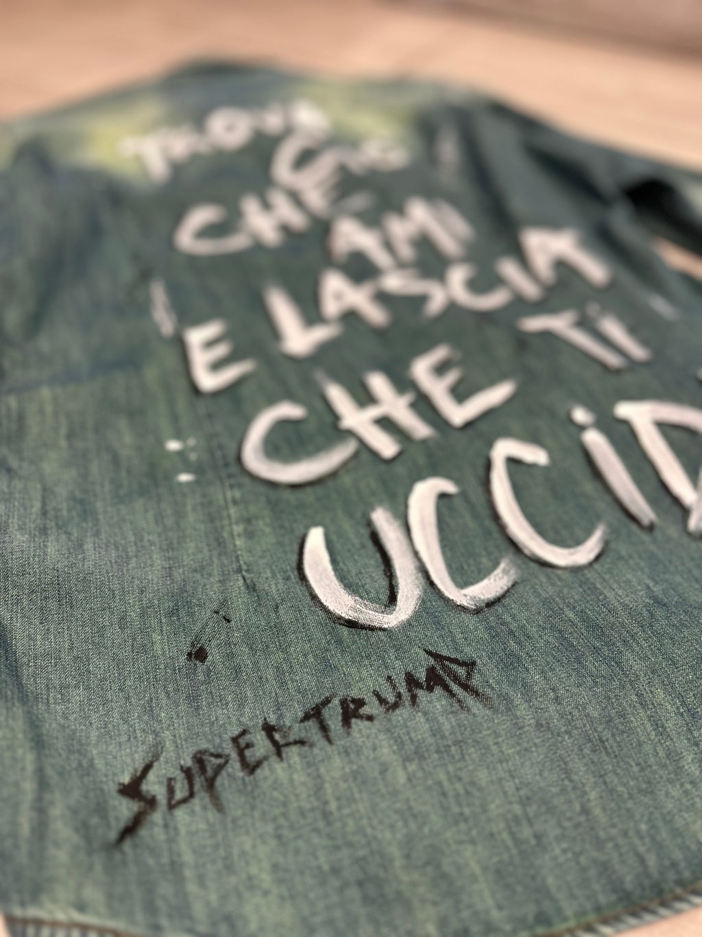 “Trova cio’ che ami e lascia che ti uccida”