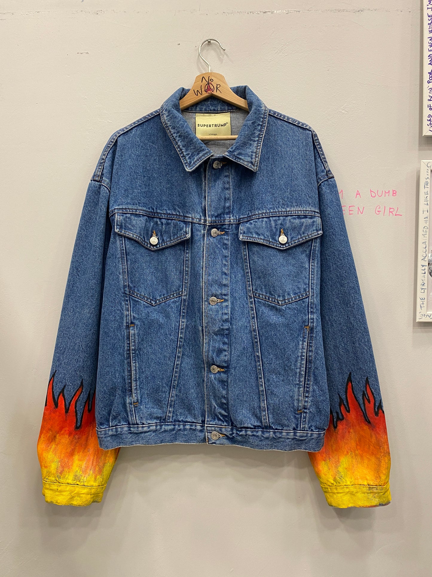 Flame Jacket Custom