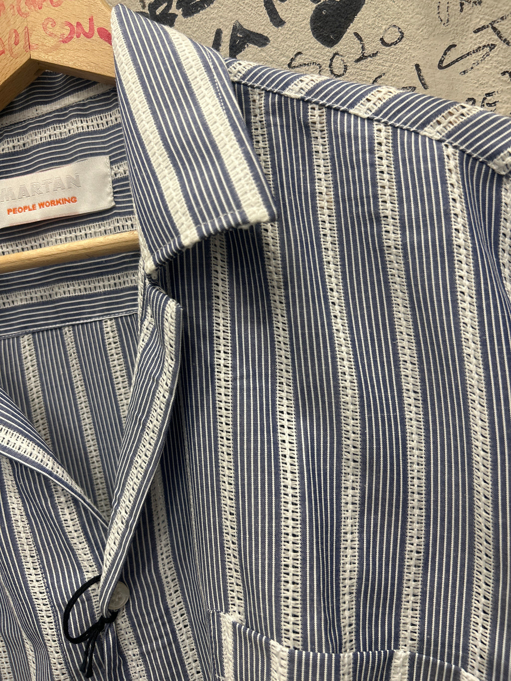 Camicia in Viscosa, Collo Bowling