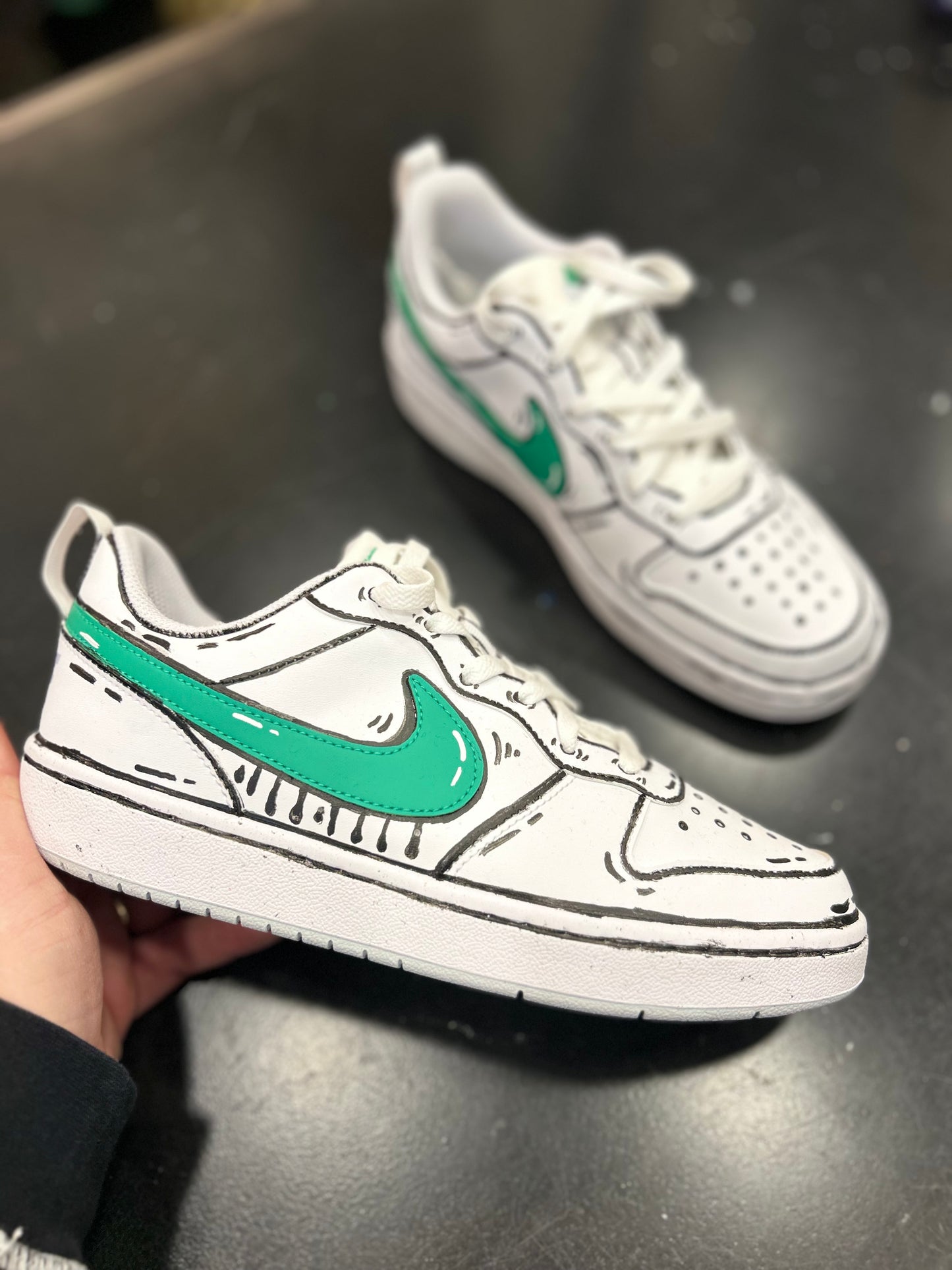 Nike Court Vision Low Cartoon