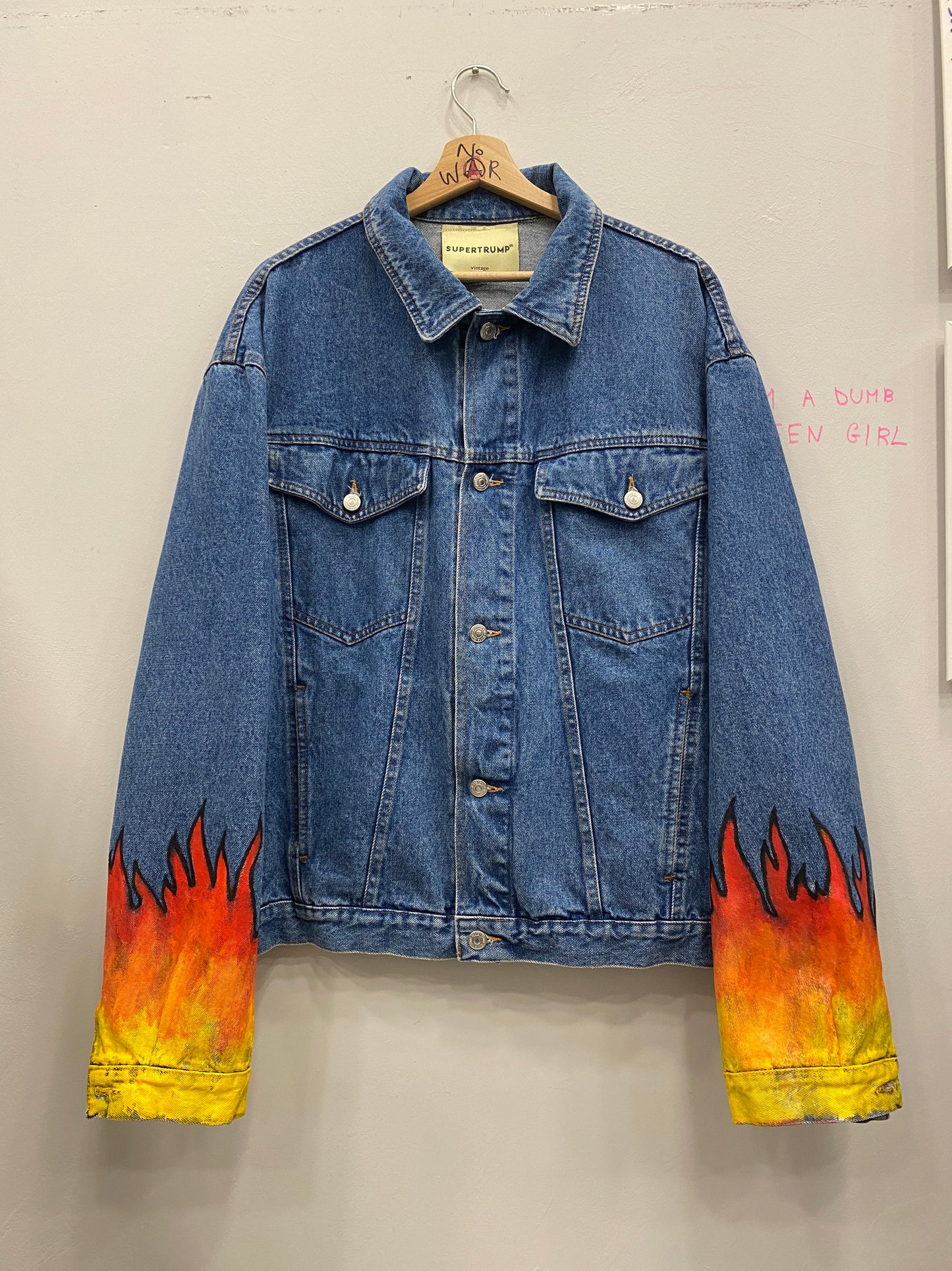 Flame Jacket Custom