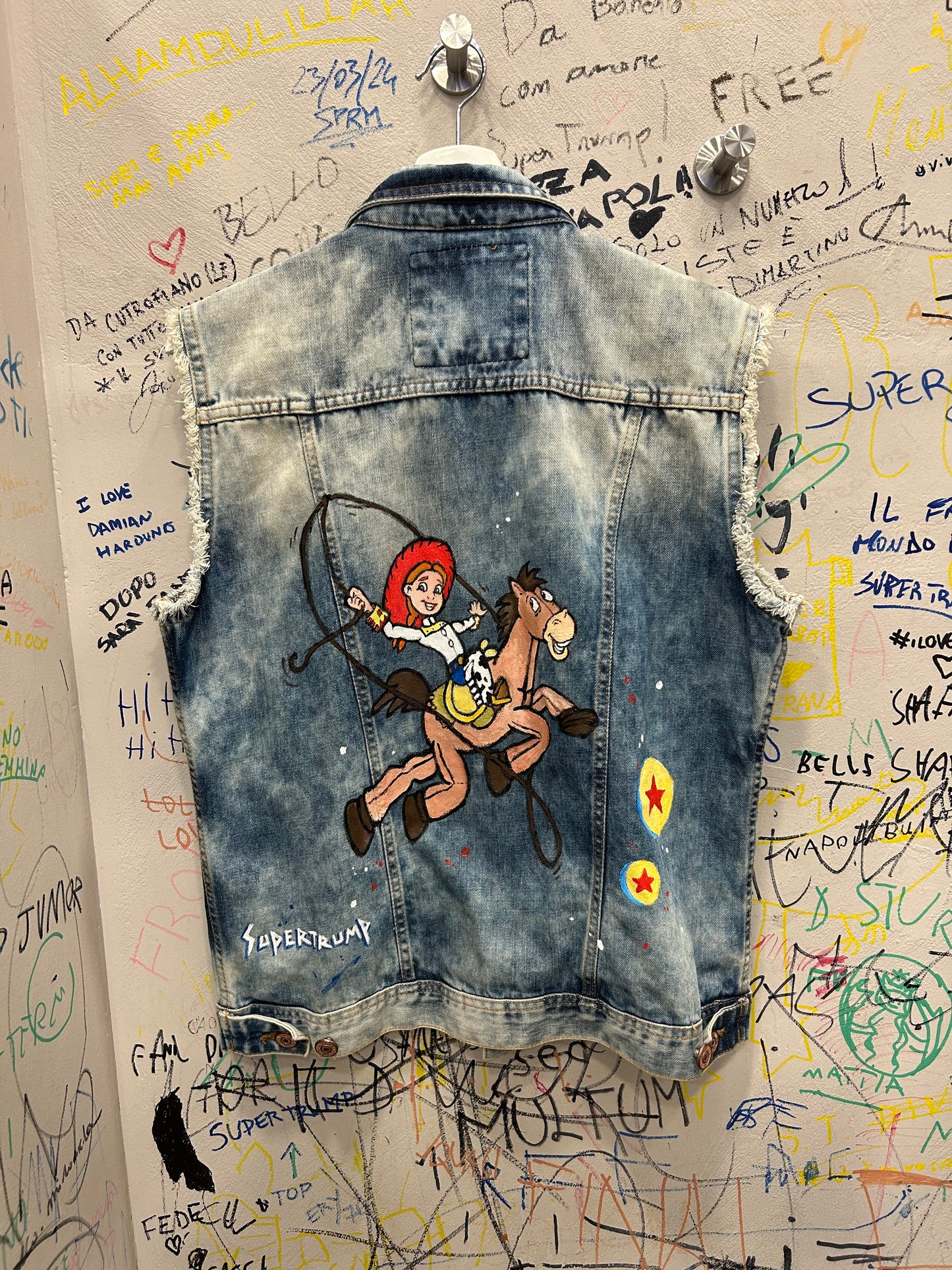 Jessie e Bullseye di Toy Story, jacket Handamade