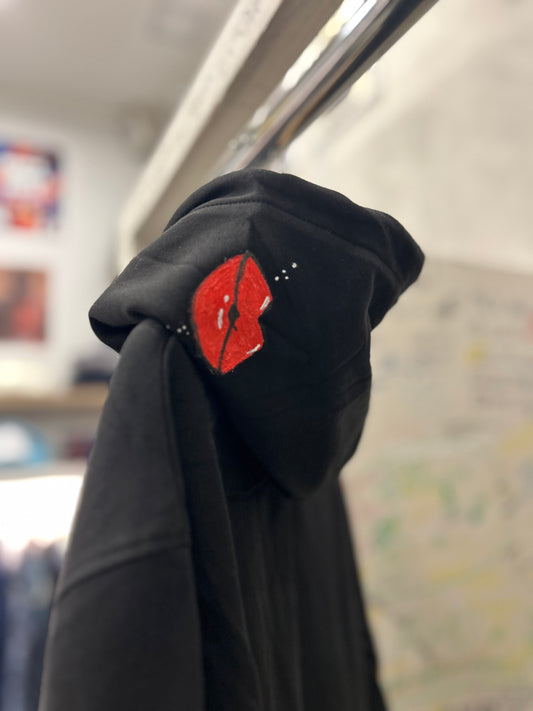 Hoodie Custom Kiss Handmade