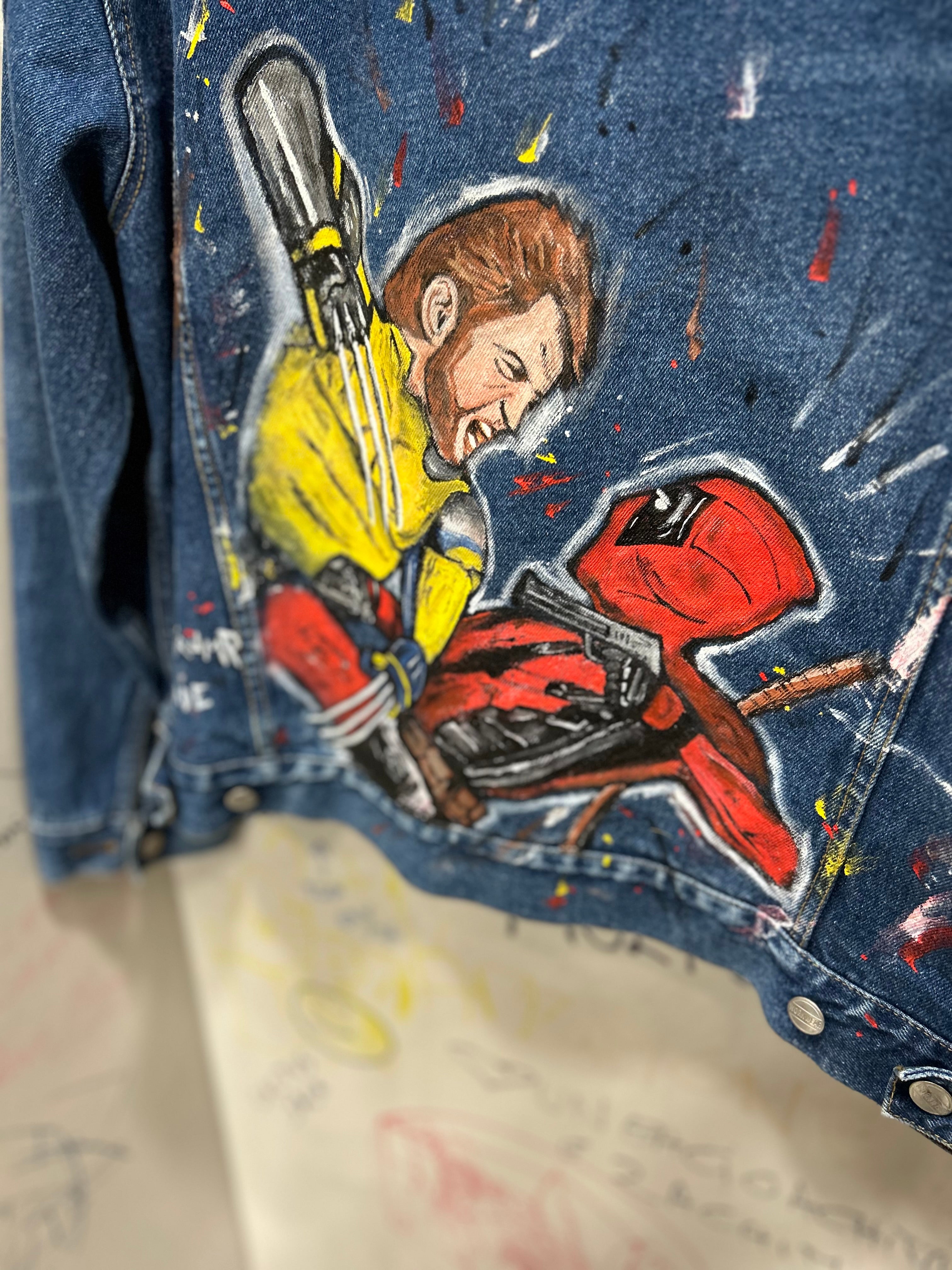 Custom Jacket Deadpool & Wolverine