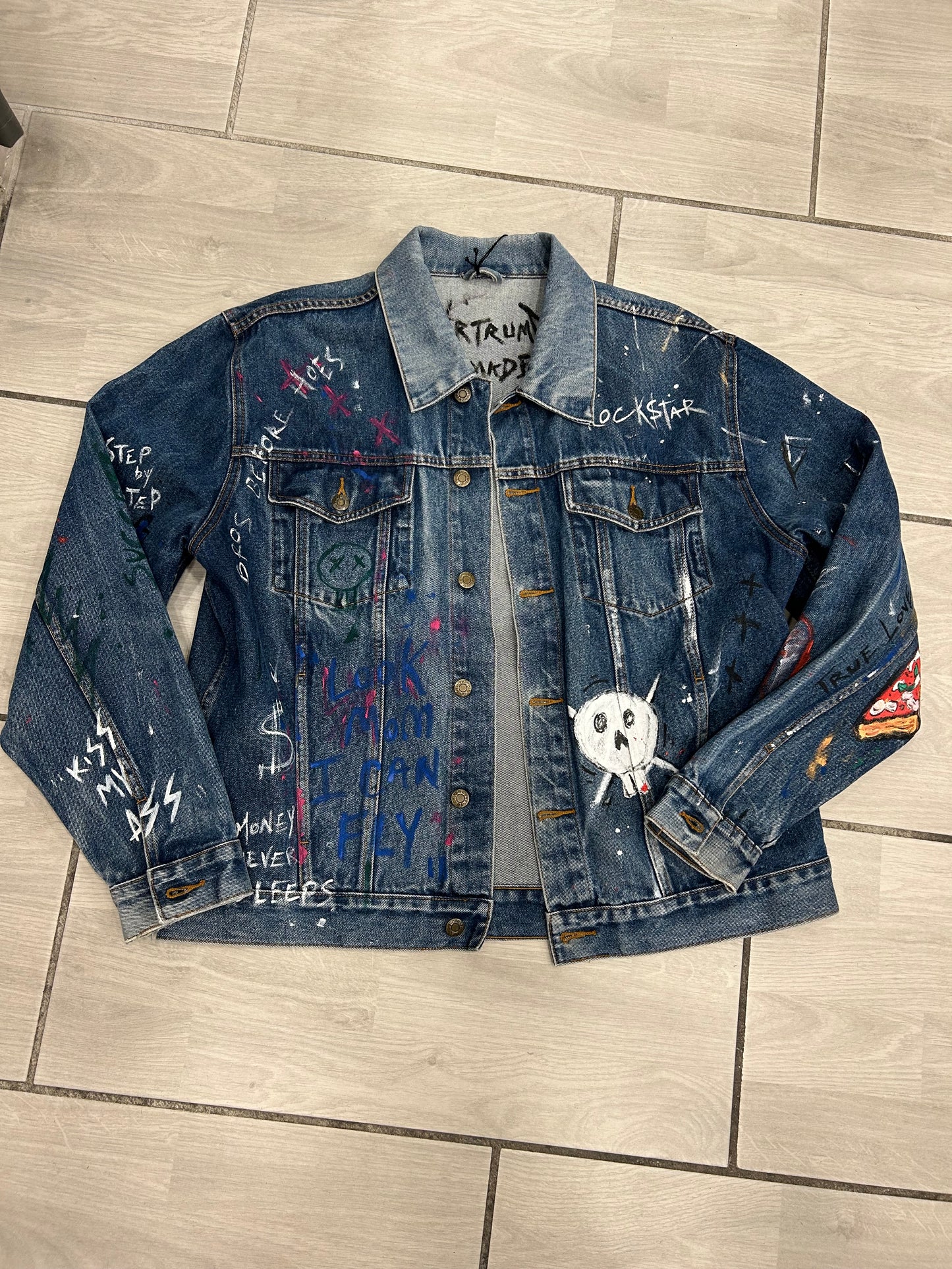 Graffiti Jacket Handmade