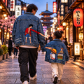 “ Padre & Figlia “ COMBO - Monkey D.Luffy Story’s Custom jacket