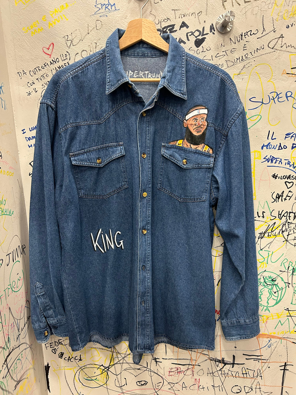 King James “ LeBron James HANDMADE Shirt