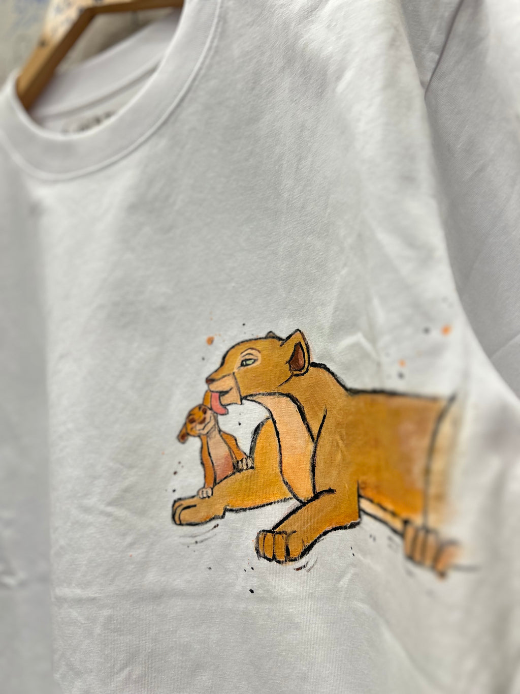 Nala e Simba t-shirt HANDMADE