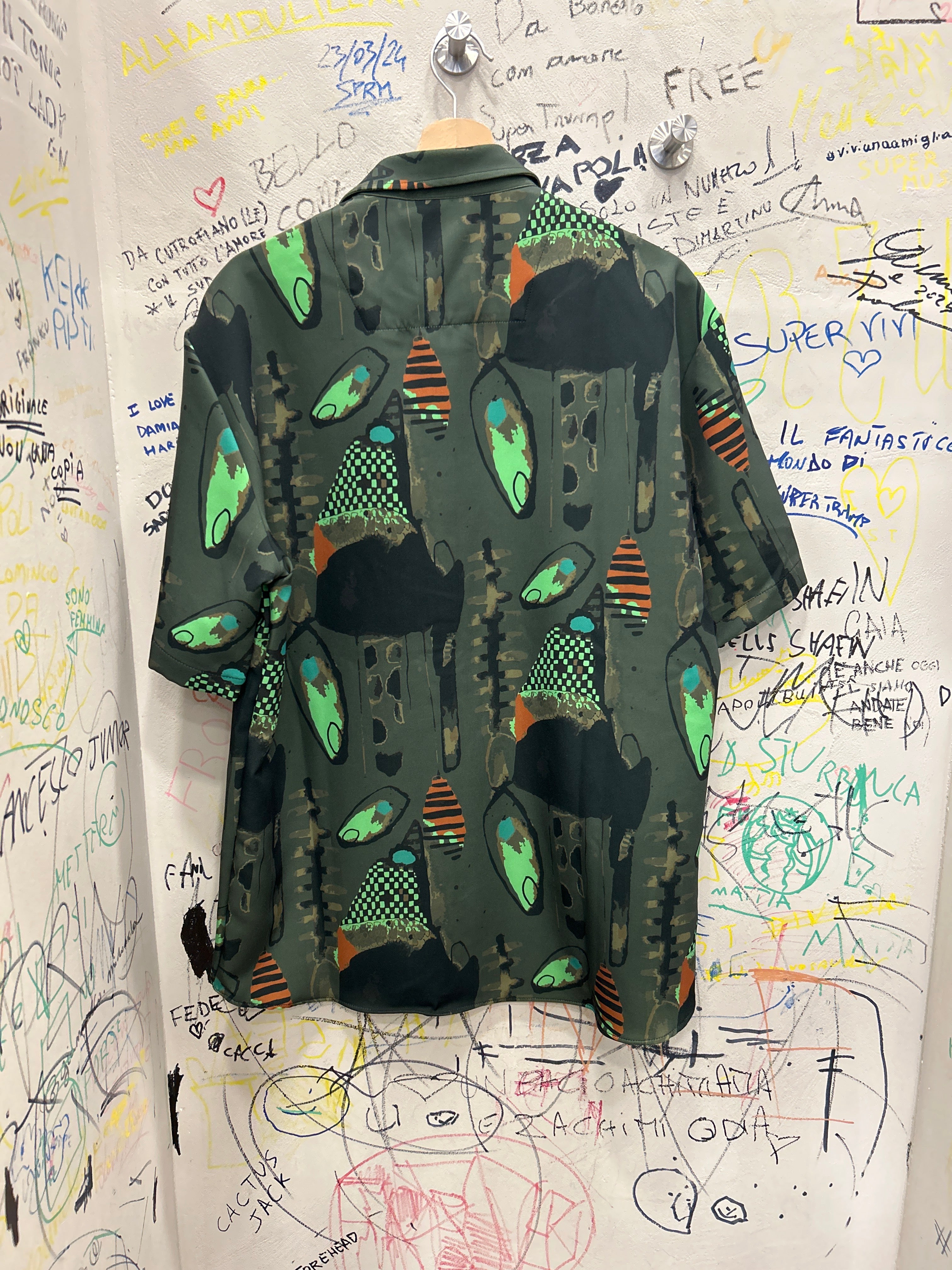 Camicia Tropical, in viscosa