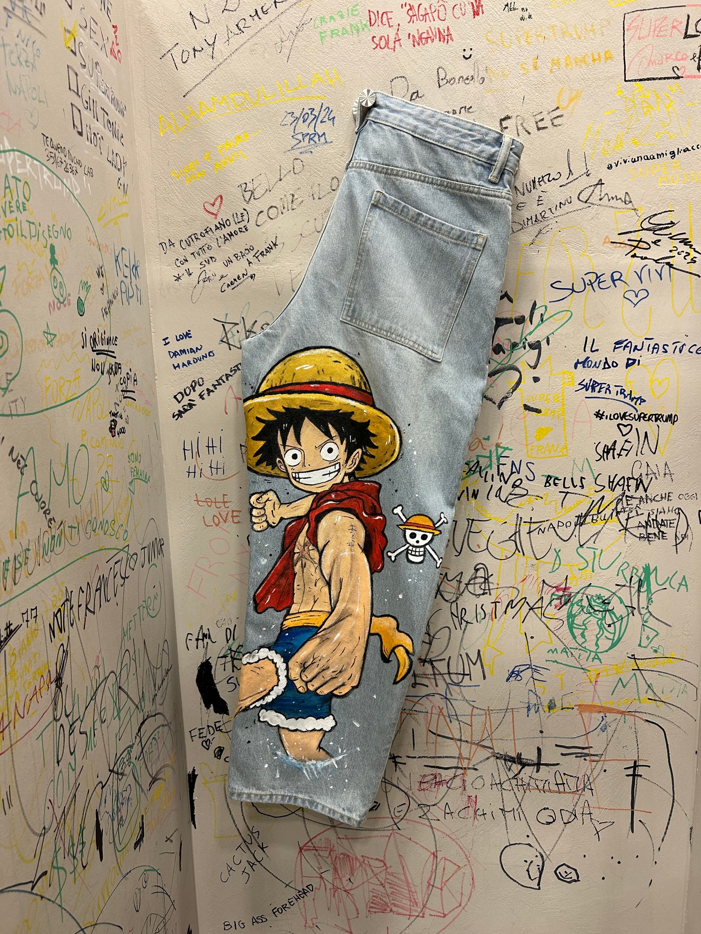 Big Dream - Nami e Monkey D.Luffy, Custom jacket Handmade