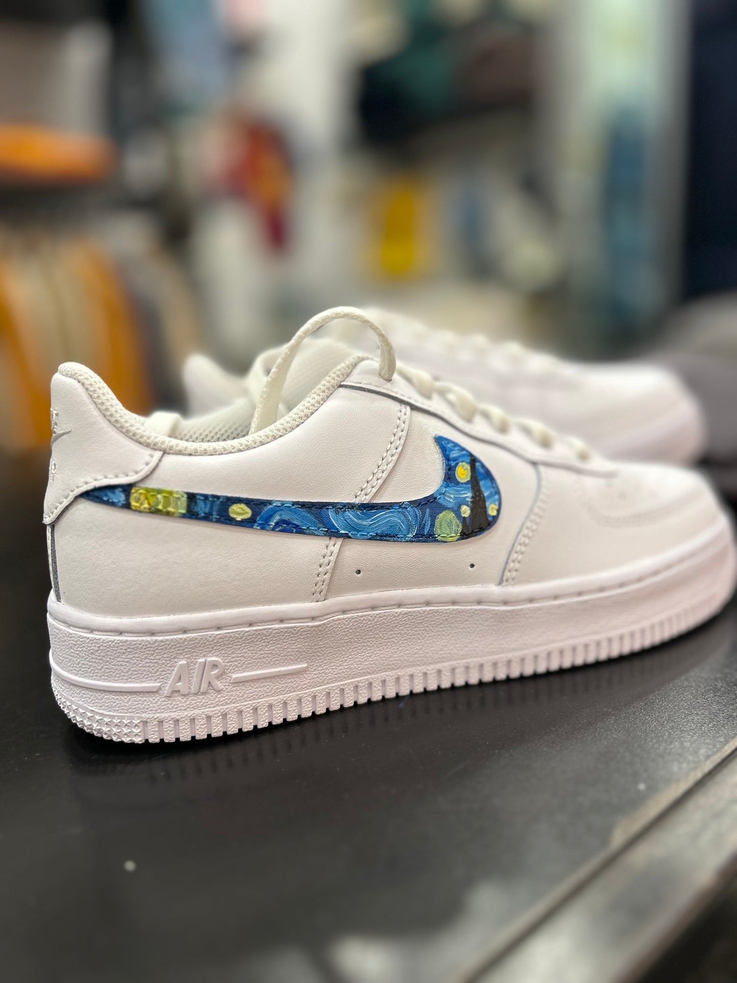 Nike AF1 Van Gogh Custom