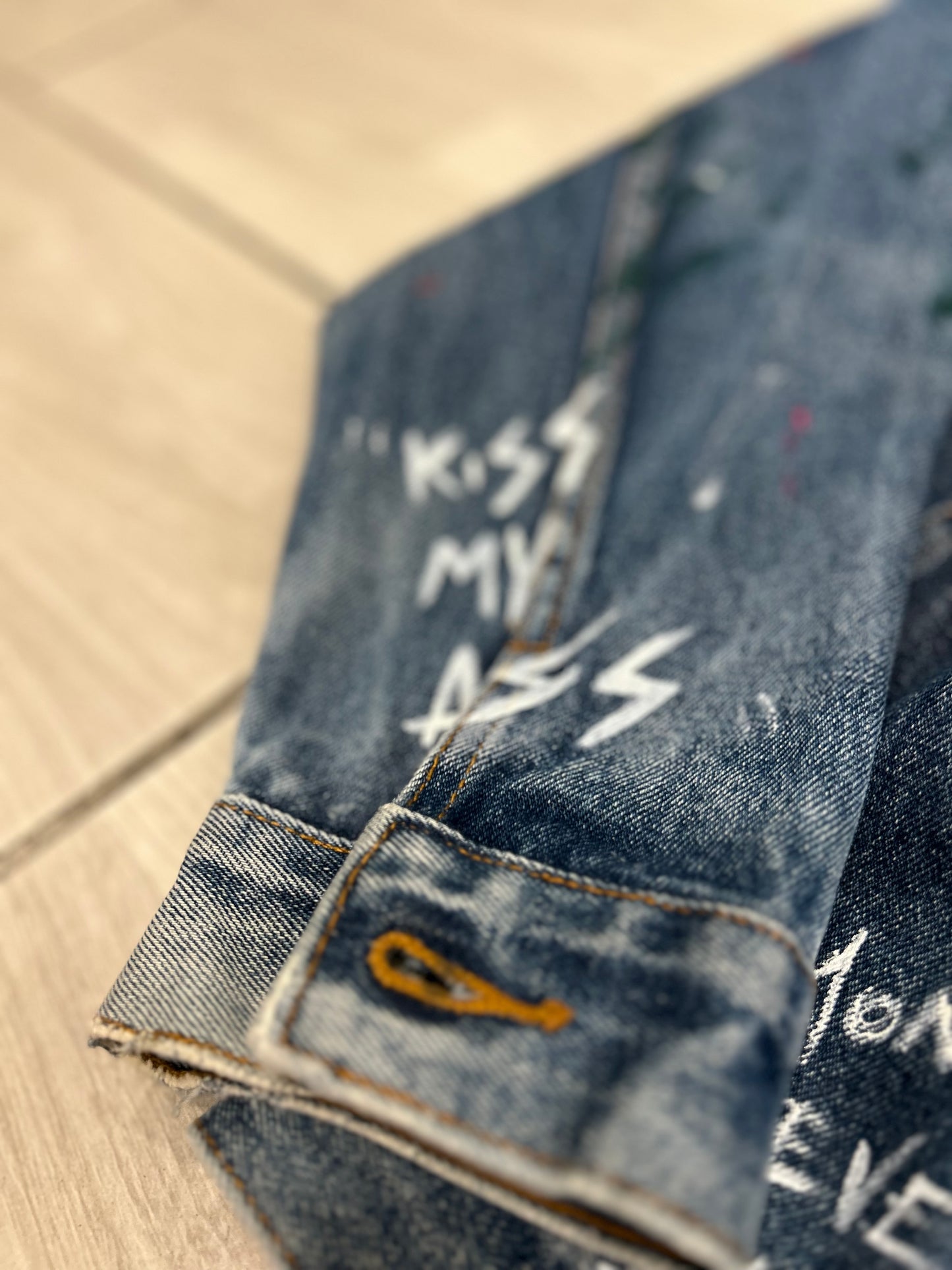 Graffiti Jacket Handmade