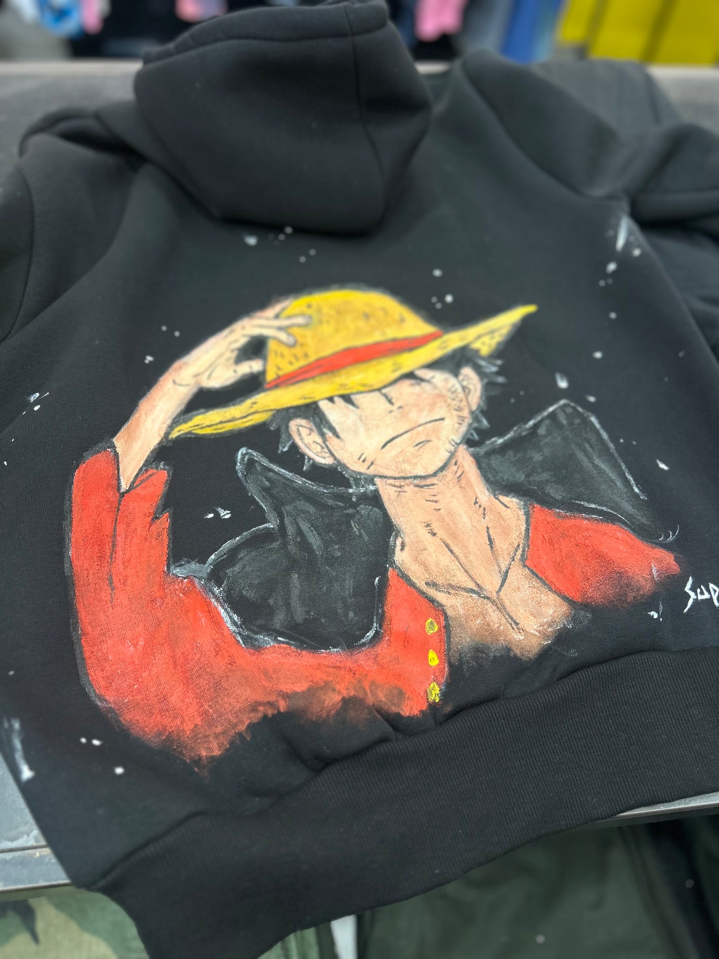 Hoodie “ Monkey D.Luffy “ Custom Made