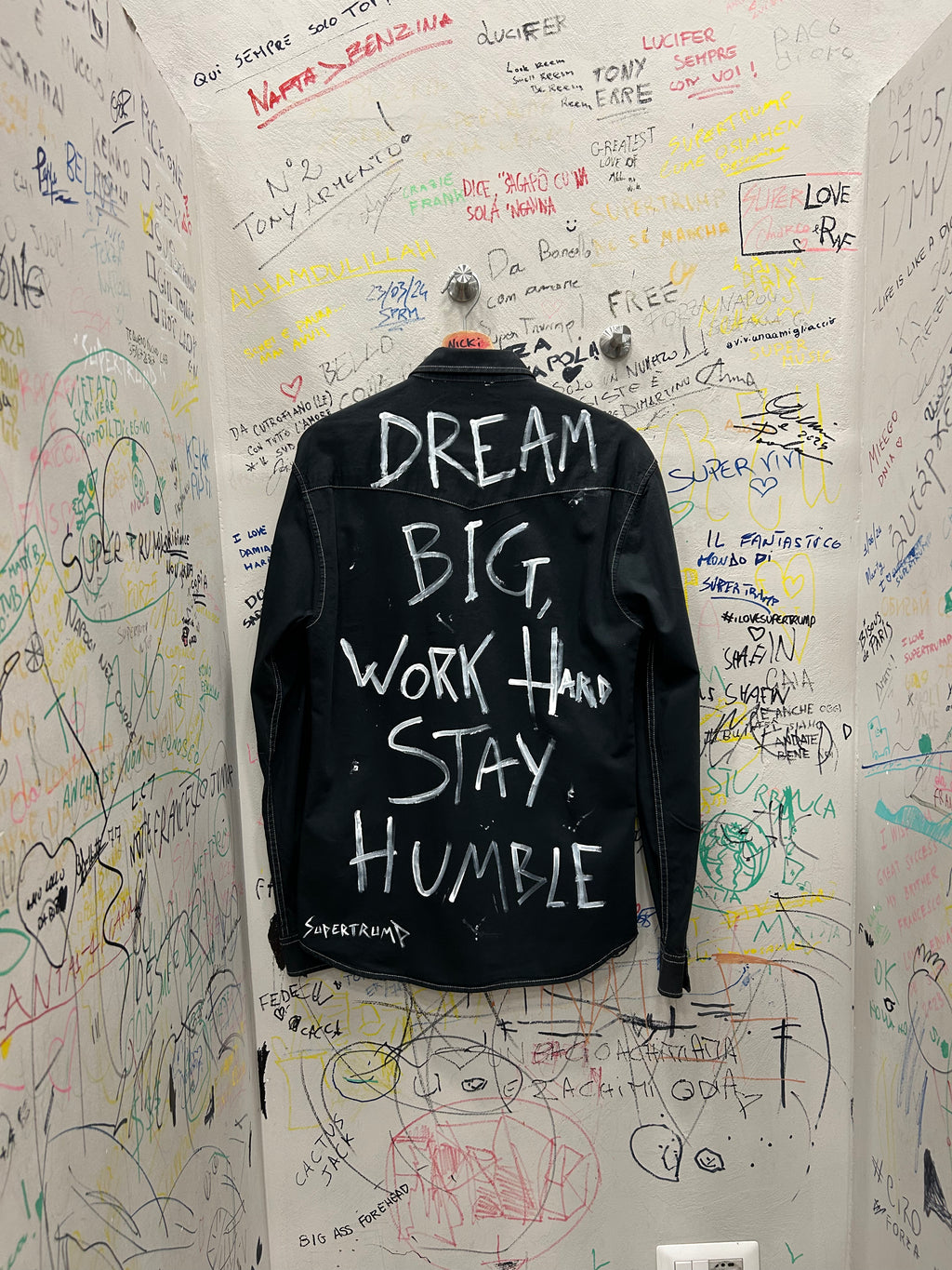Dream Big, Work Hard, Stay Humble. Custom Shirt HANDMADE