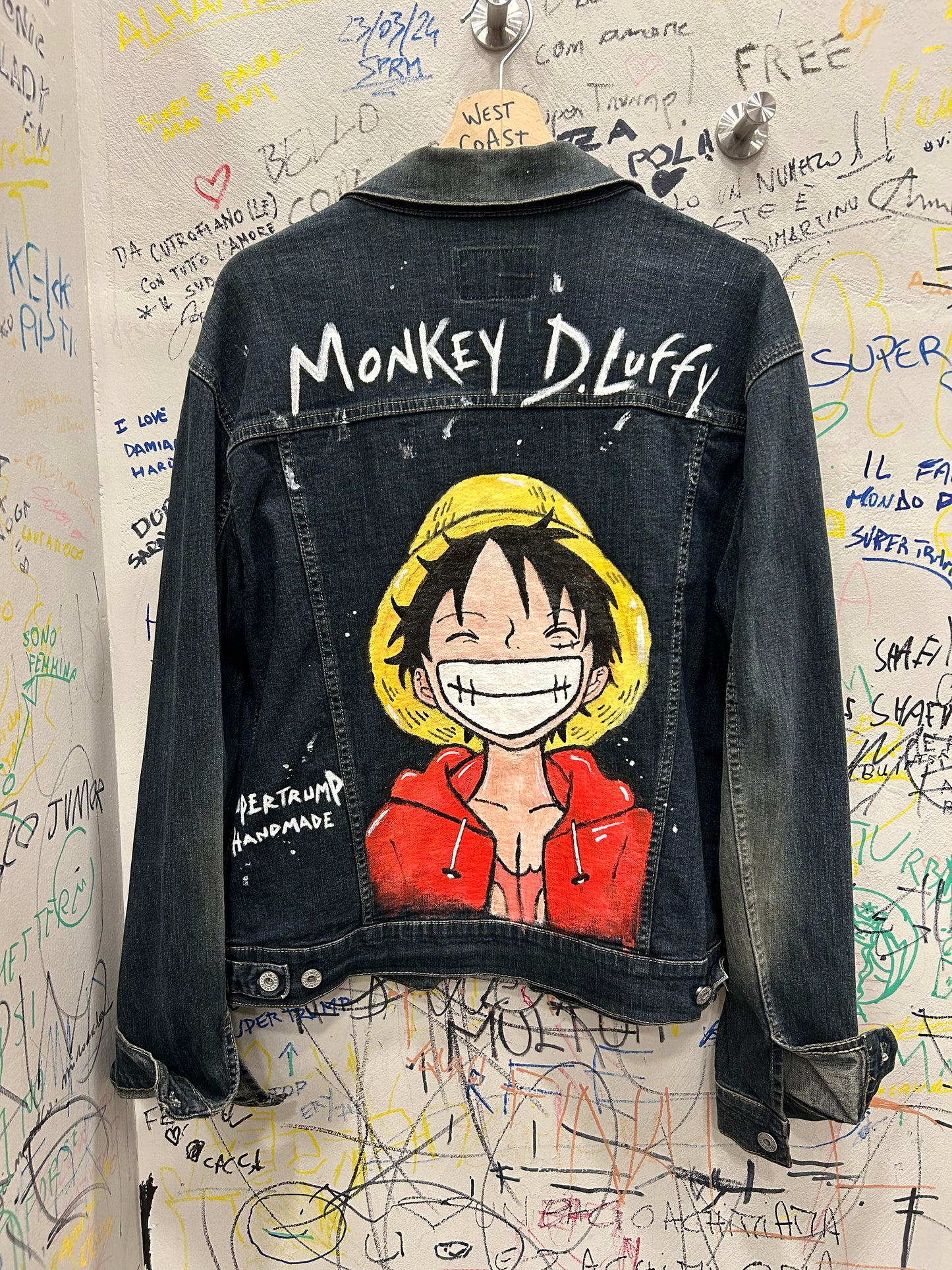 Custom Jacket Big Monkey D. Luffy
