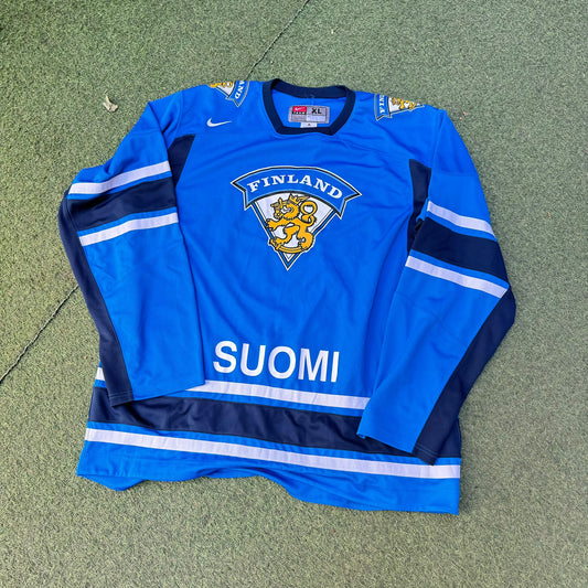 Finland Nike Hockey ice Jersey