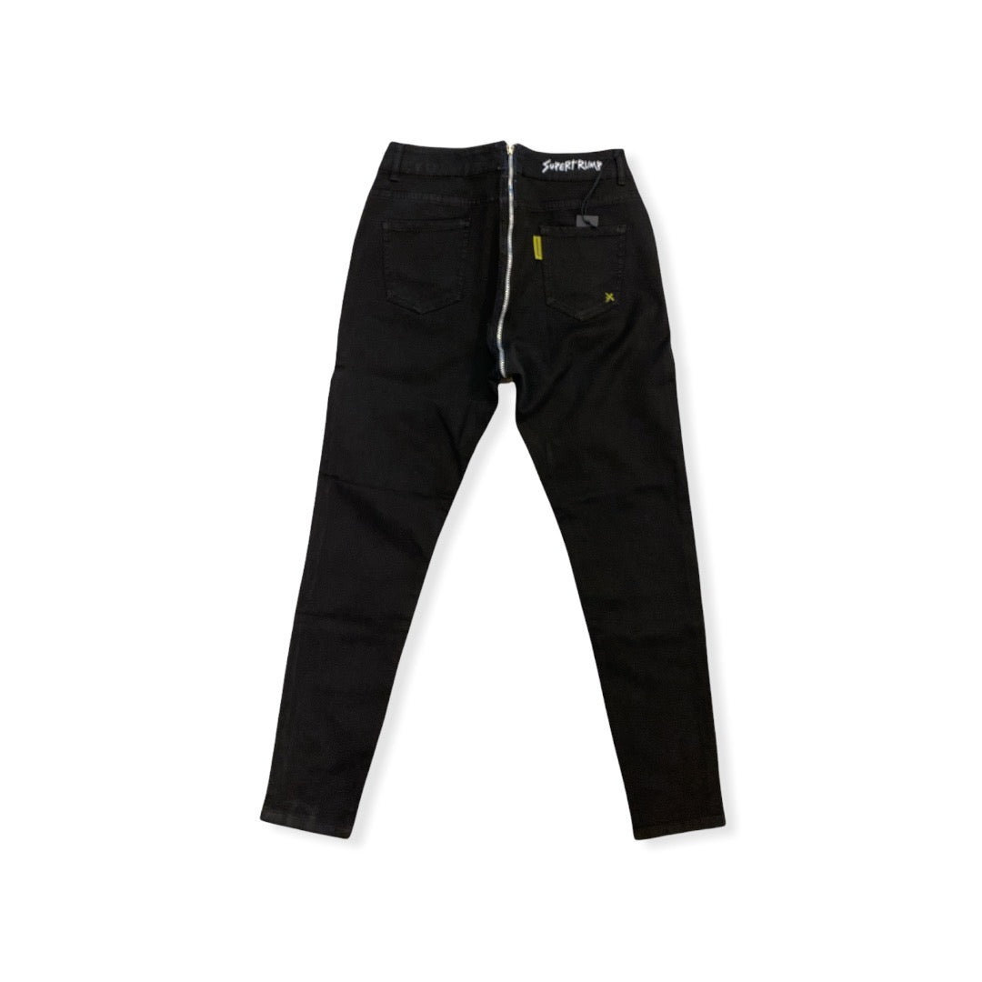 Zip jeans femminile custom