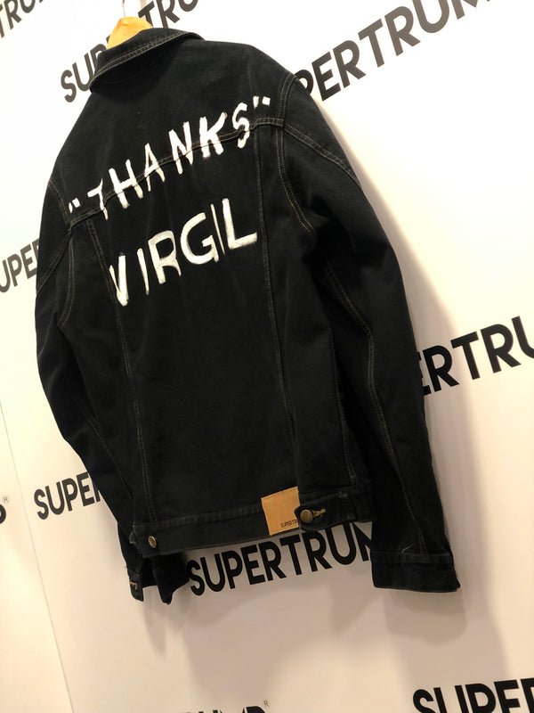 Tribute jacket for Virgil Abloh