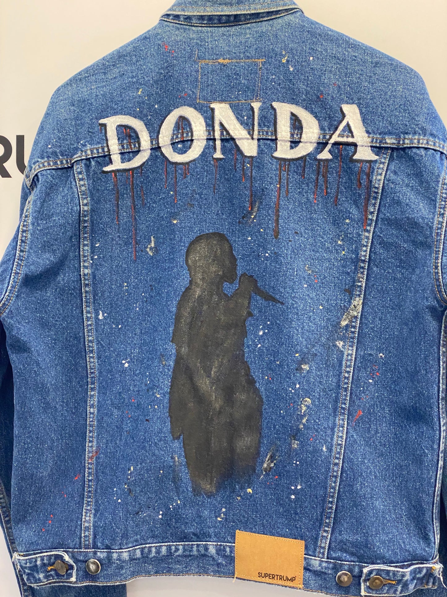 Giubbotto di jeans “DONDA - KANYE WEST” custom