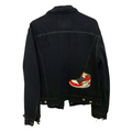 Giubbotto di jeans vintage Off White x Nike Custom