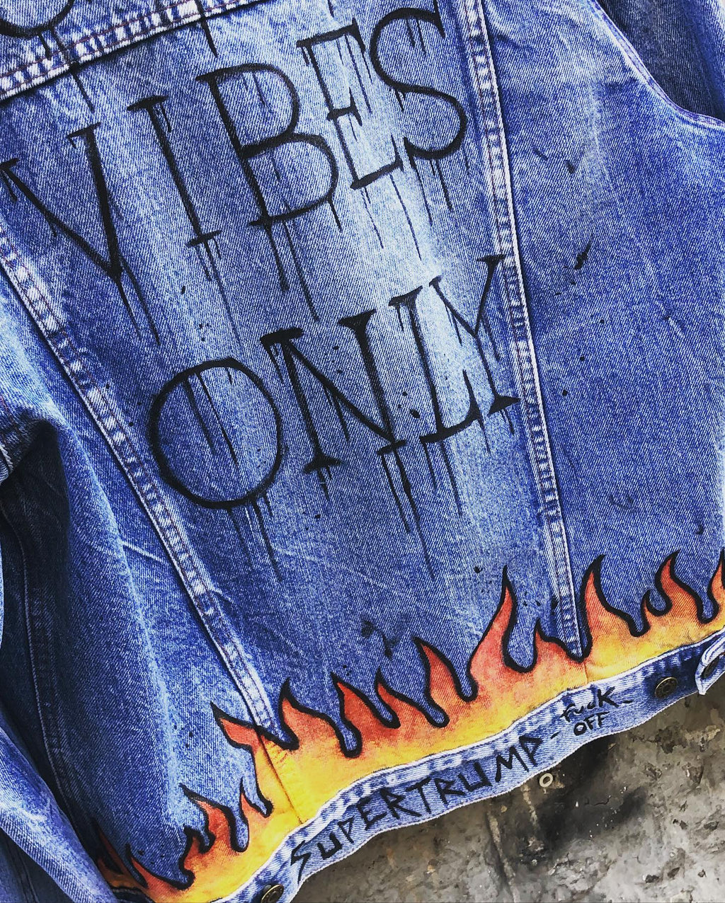 GOOD VIBES CUSTOM JACKET