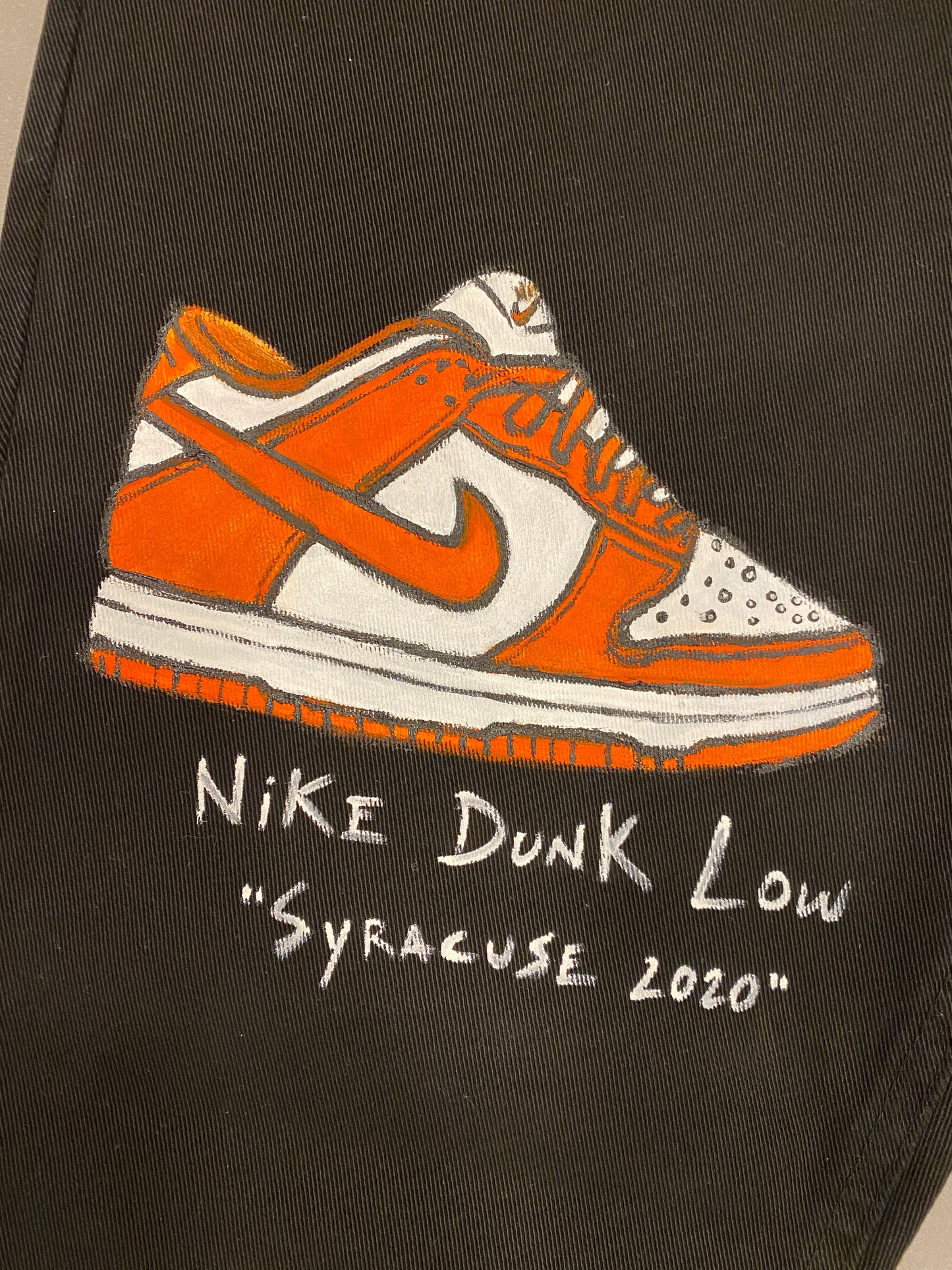 Nike Dunk jeans custom