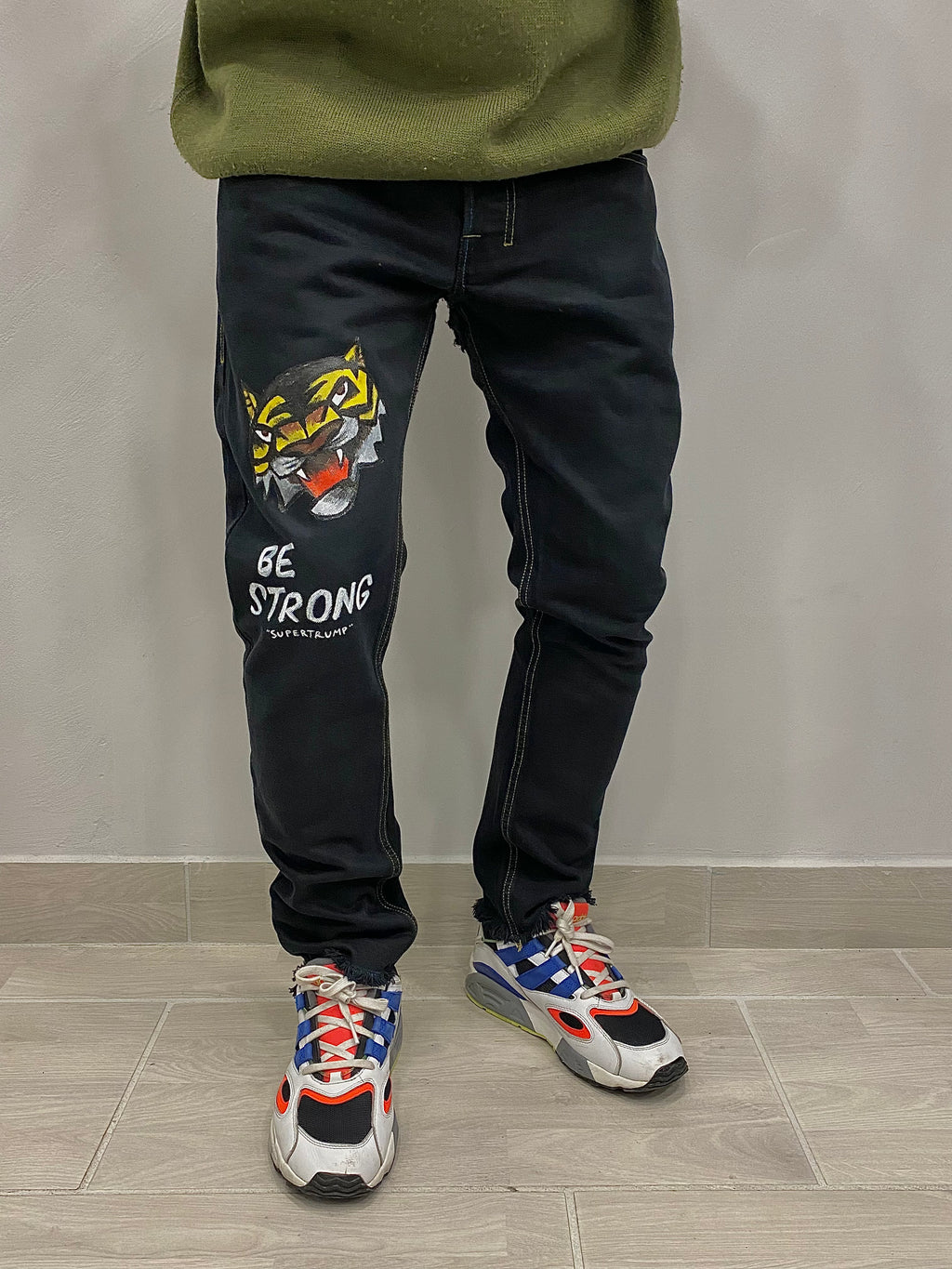 TIGER JEANS CUSTOM HANDMADE