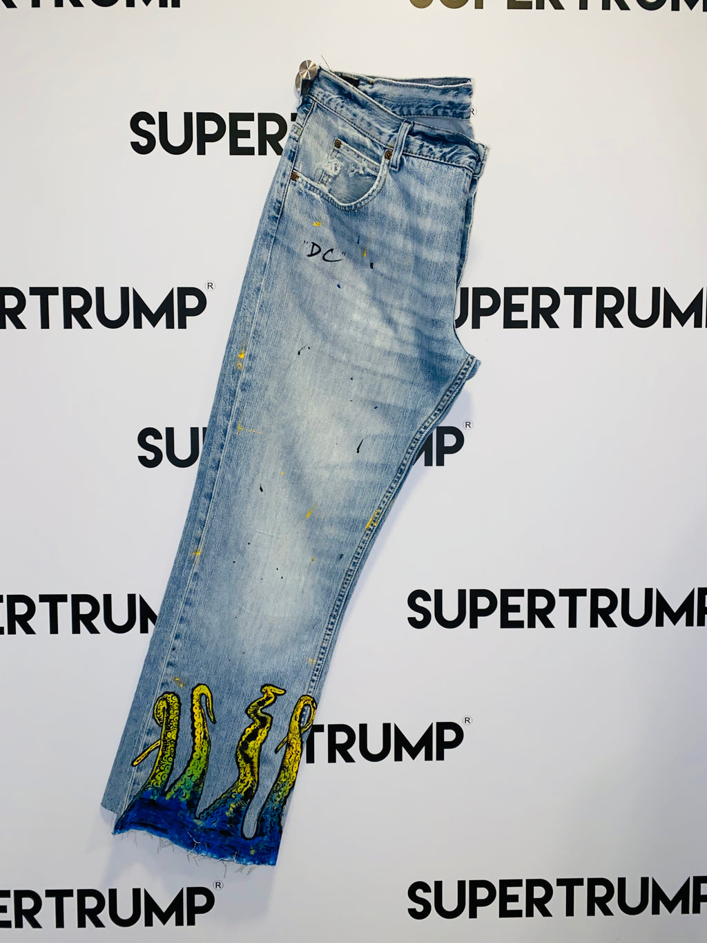 Jeans Octopus Custom