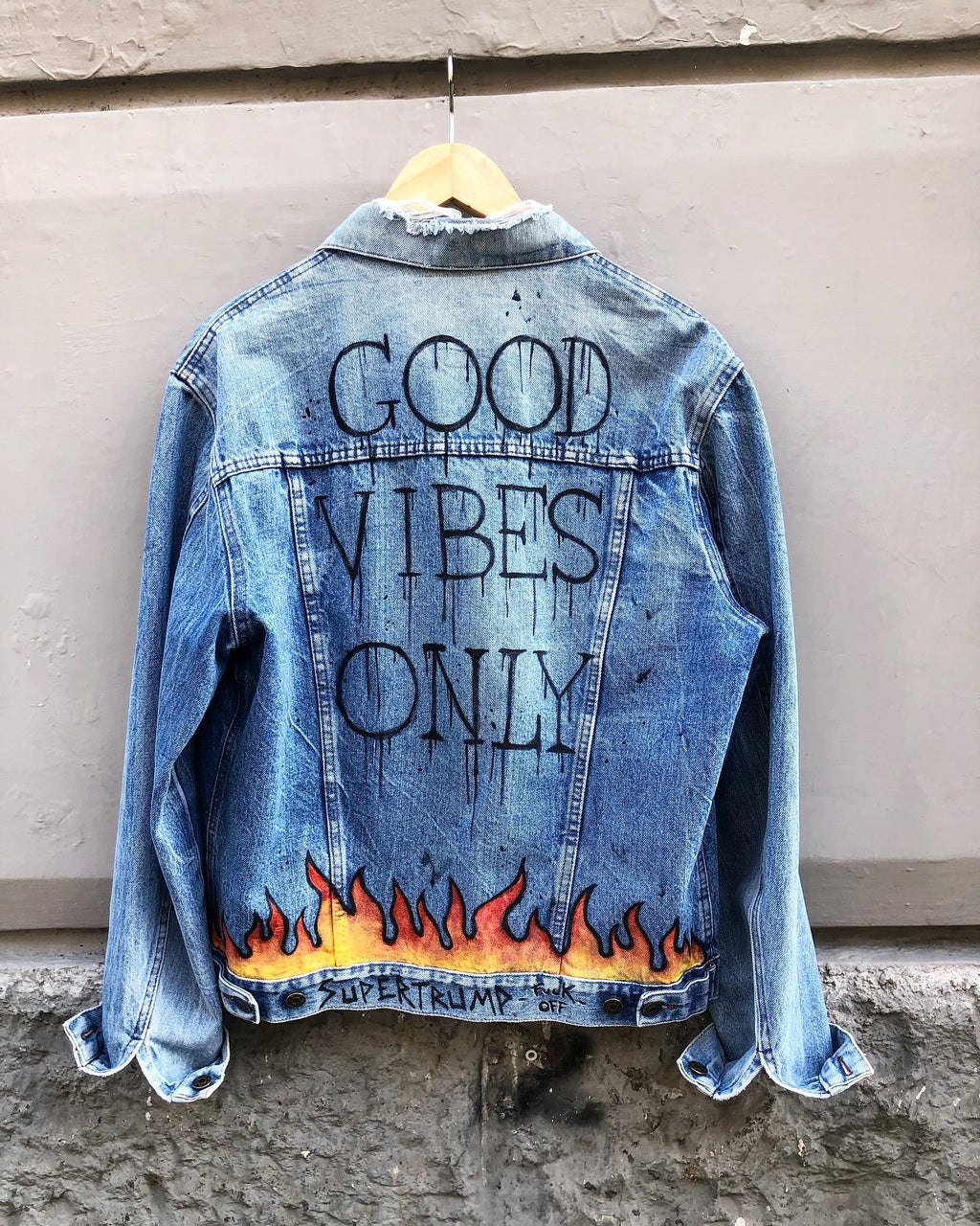 GOOD VIBES CUSTOM JACKET